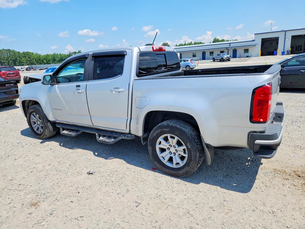 2019 Chevrolet Colorado Lt Silver vin: 1GCGSCEN1K1126444