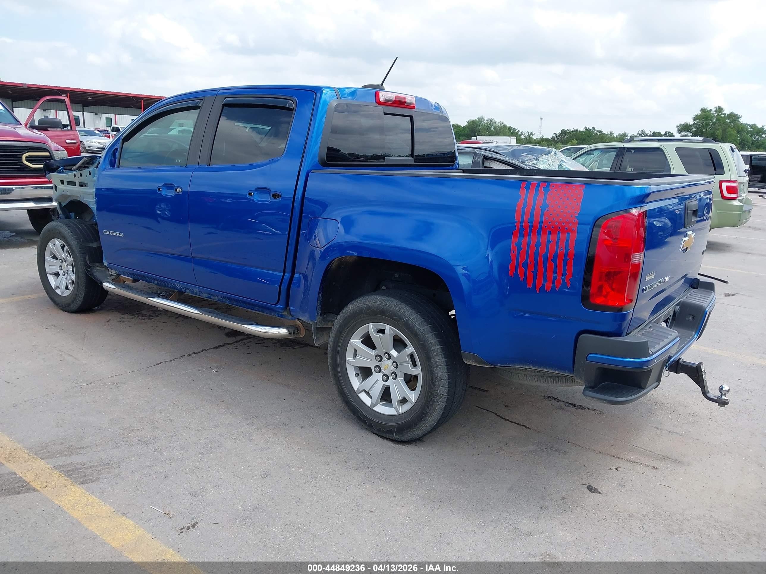 2019 Chevrolet Colorado Lt Blue vin: 1GCGSCEN1K1284816