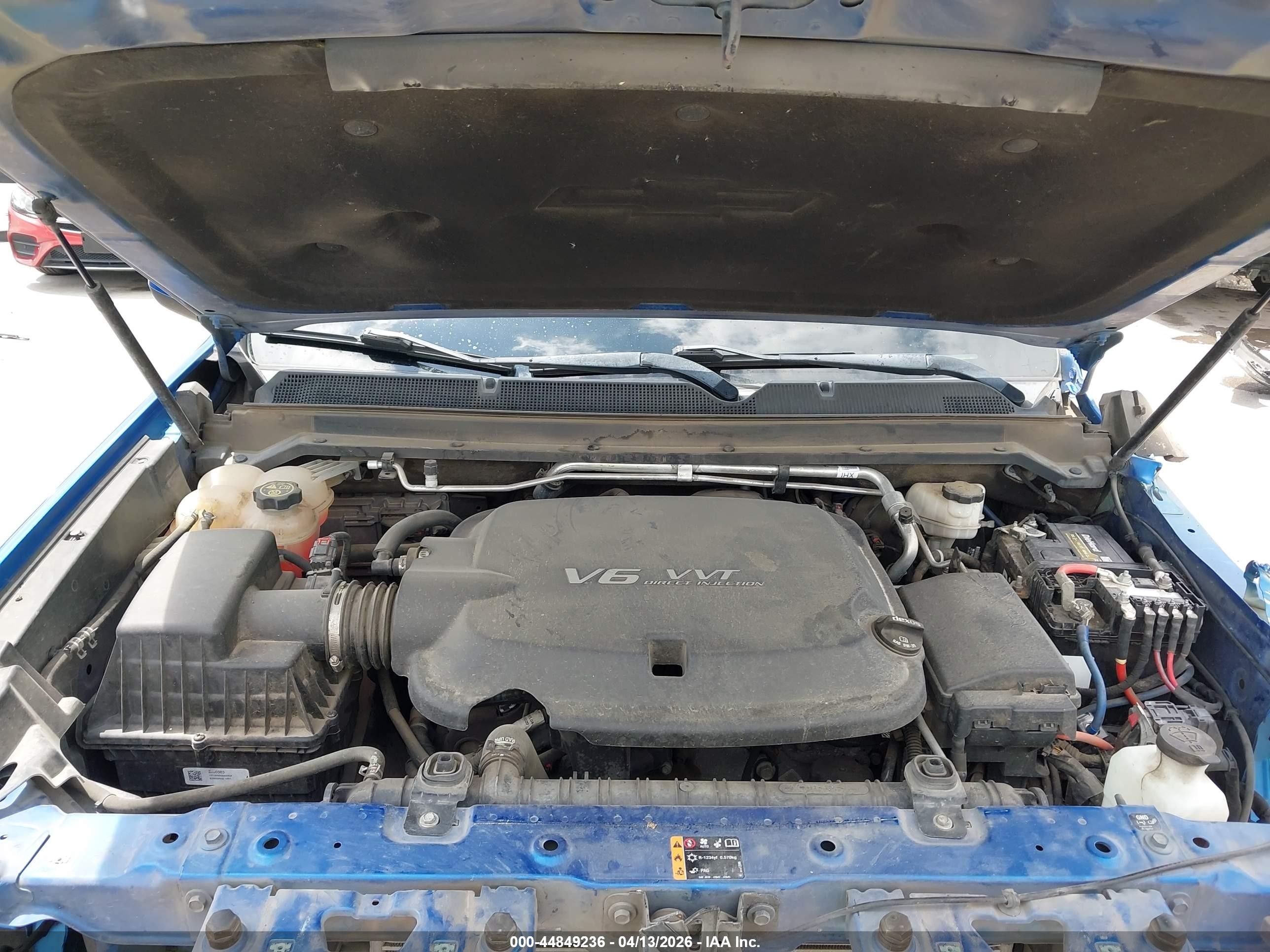 2019 Chevrolet Colorado Lt Blue vin: 1GCGSCEN1K1284816