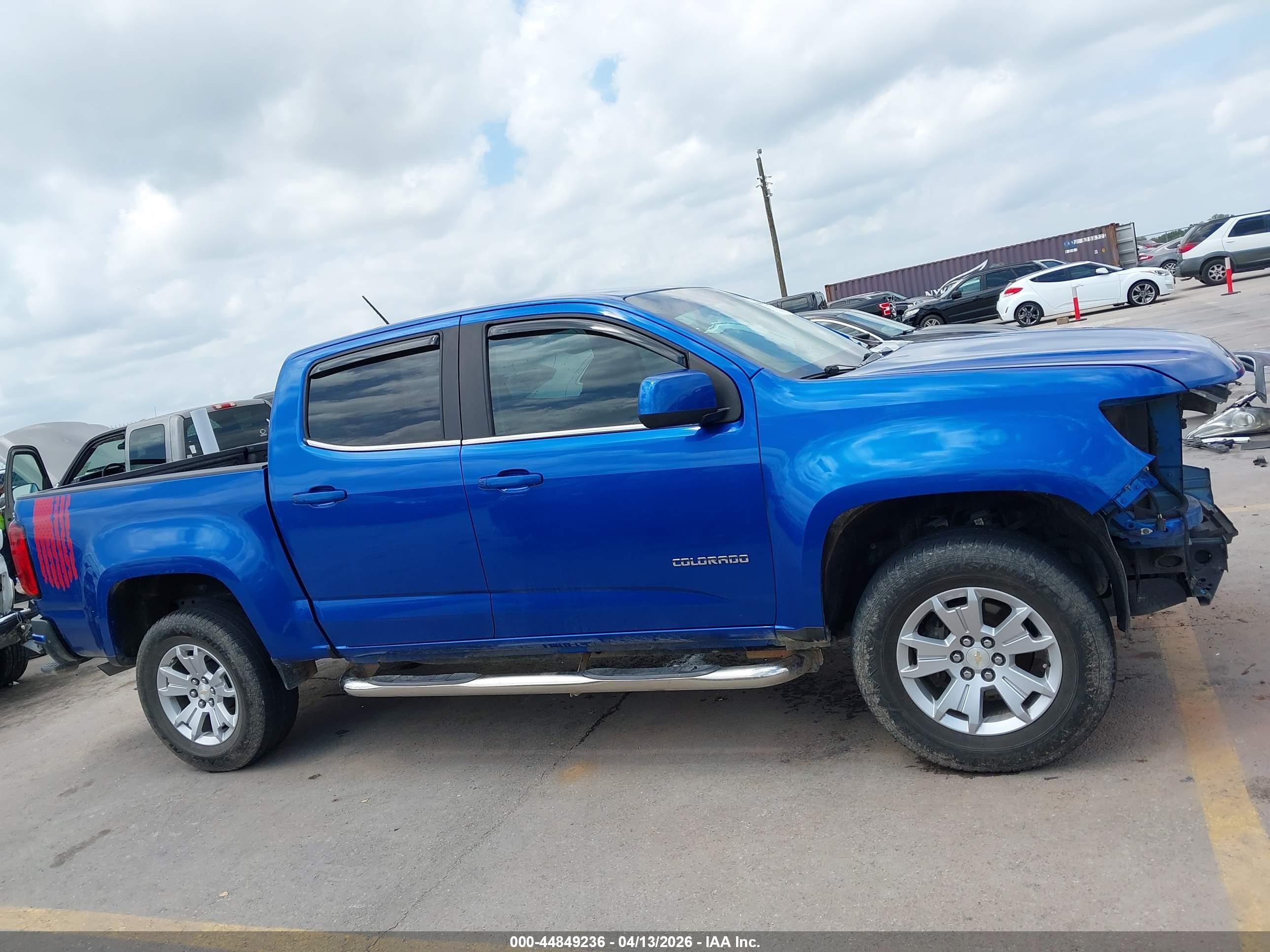 2019 Chevrolet Colorado Lt Blue vin: 1GCGSCEN1K1284816
