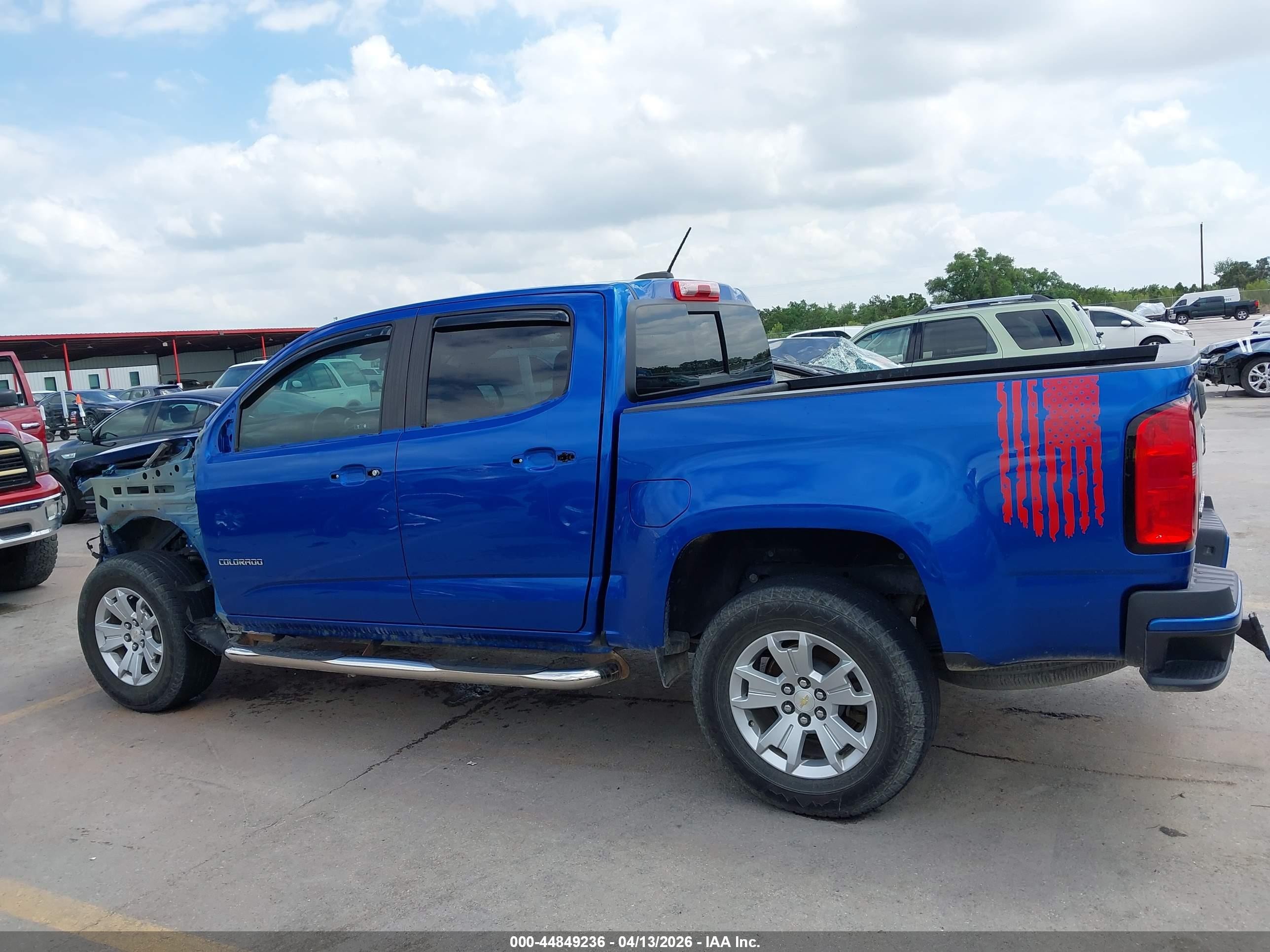 2019 Chevrolet Colorado Lt Blue vin: 1GCGSCEN1K1284816