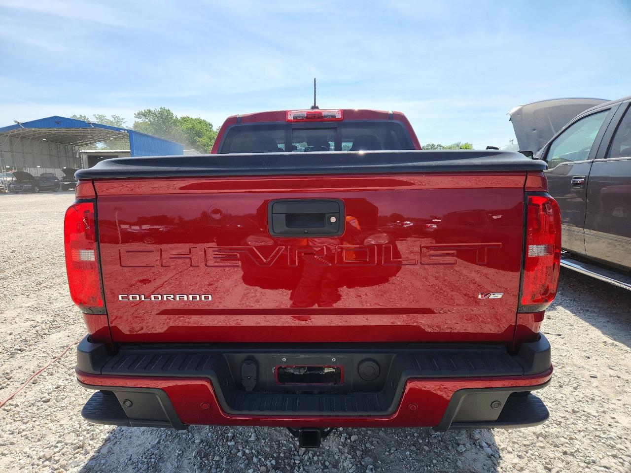 2021 Chevrolet Colorado Lt Red vin: 1GCGSCEN2M1112765
