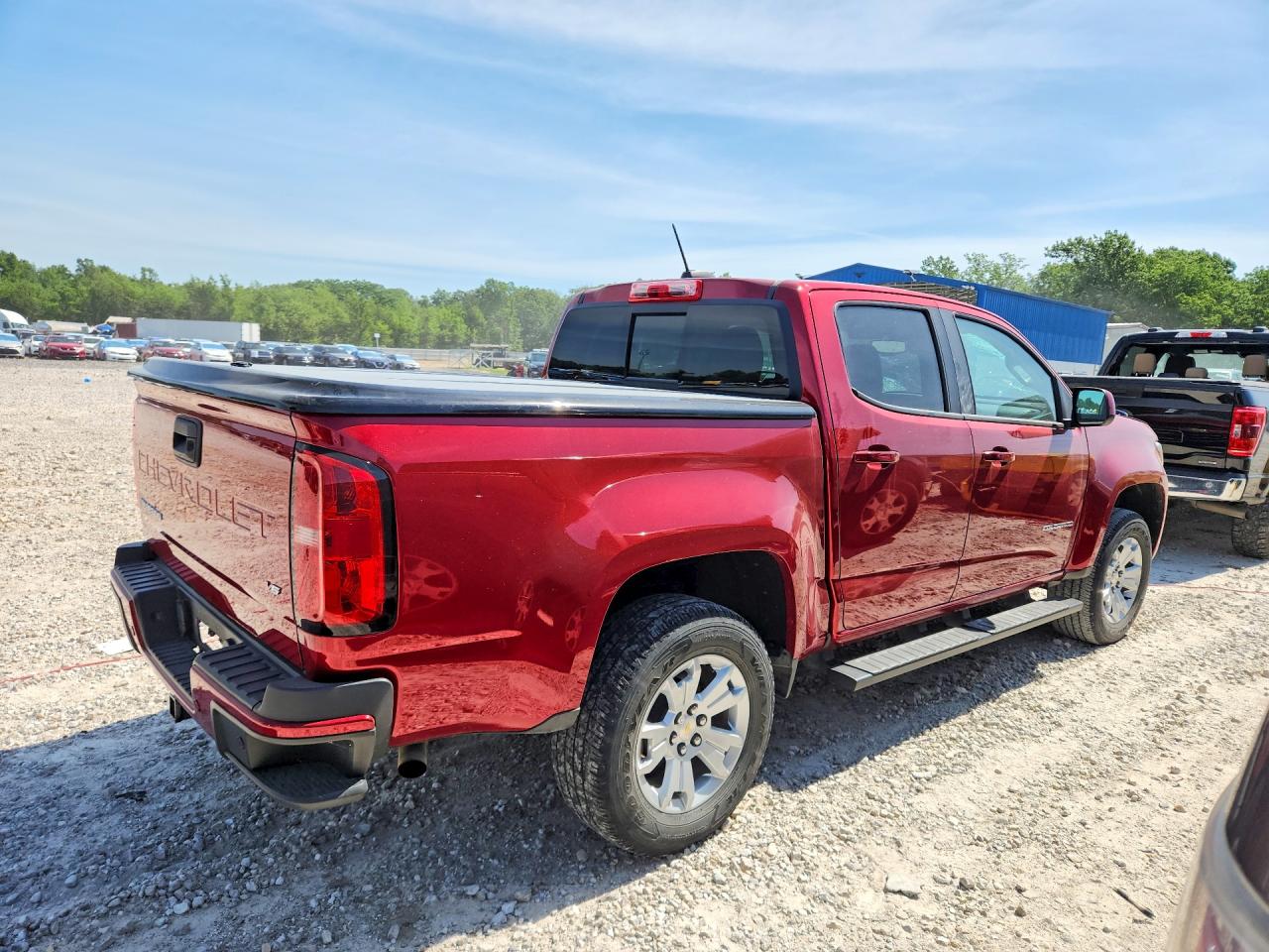 2021 Chevrolet Colorado Lt Red vin: 1GCGSCEN2M1112765