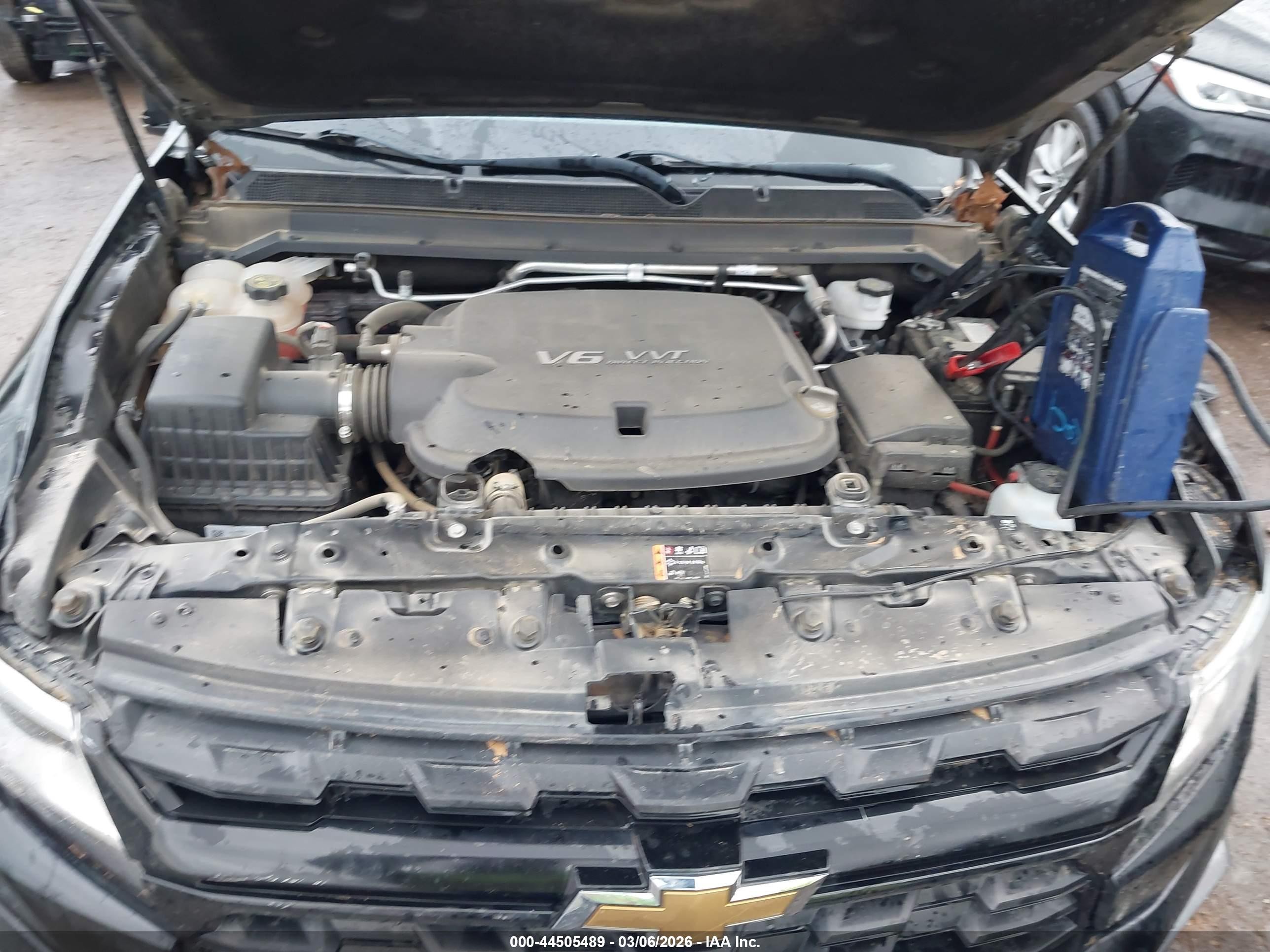 2022 Chevrolet Colorado 2wd  Short Box Lt Черный vin: 1GCGSCEN4N1248560