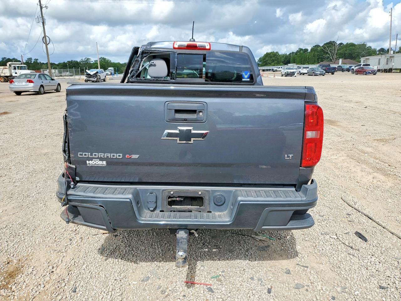 2017 Chevrolet Colorado Gray vin: 1GCGSCEN5H1307815