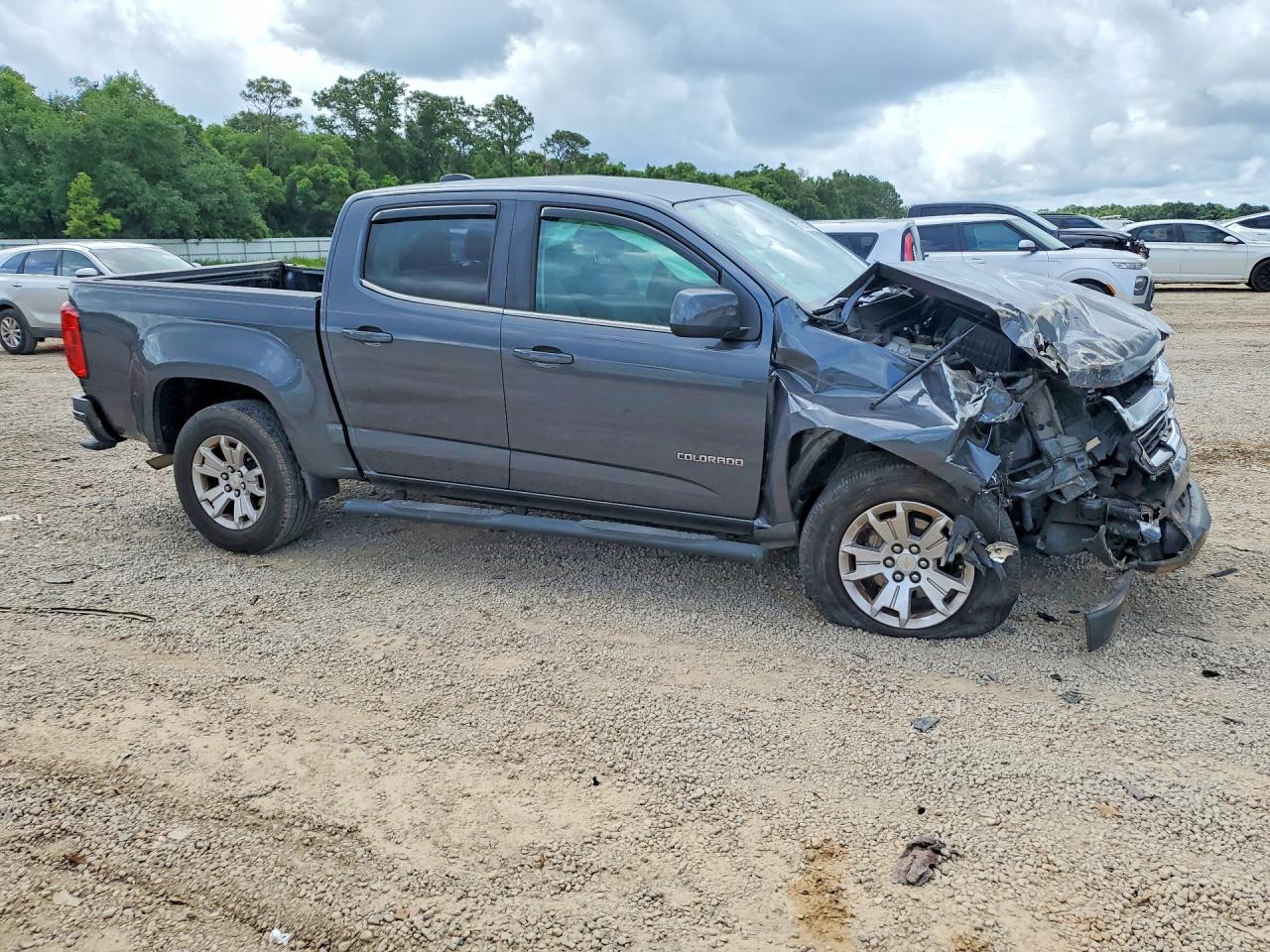 2017 Chevrolet Colorado Gray vin: 1GCGSCEN5H1307815