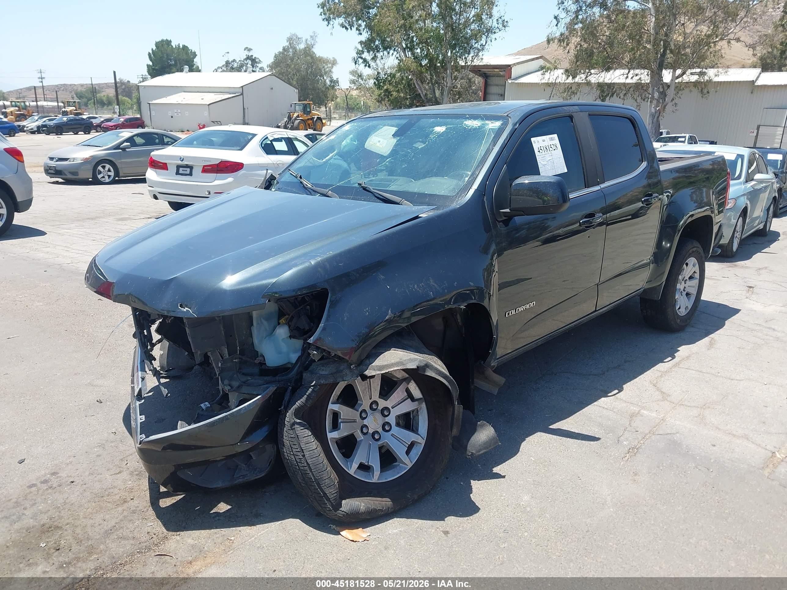 2018 Chevrolet Colorado Lt Gray vin: 1GCGSCEN8J1104889