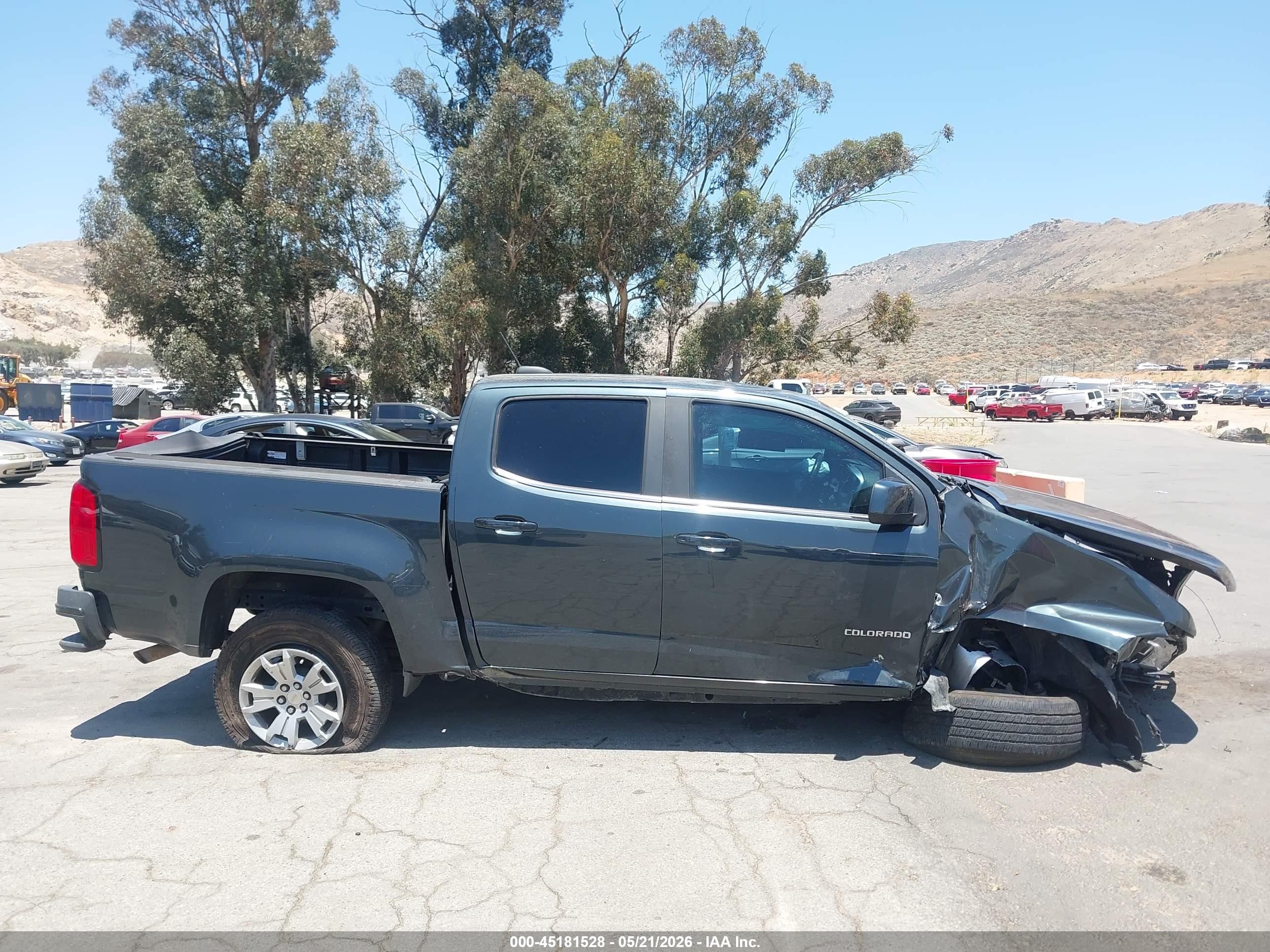 2018 Chevrolet Colorado Lt Gray vin: 1GCGSCEN8J1104889