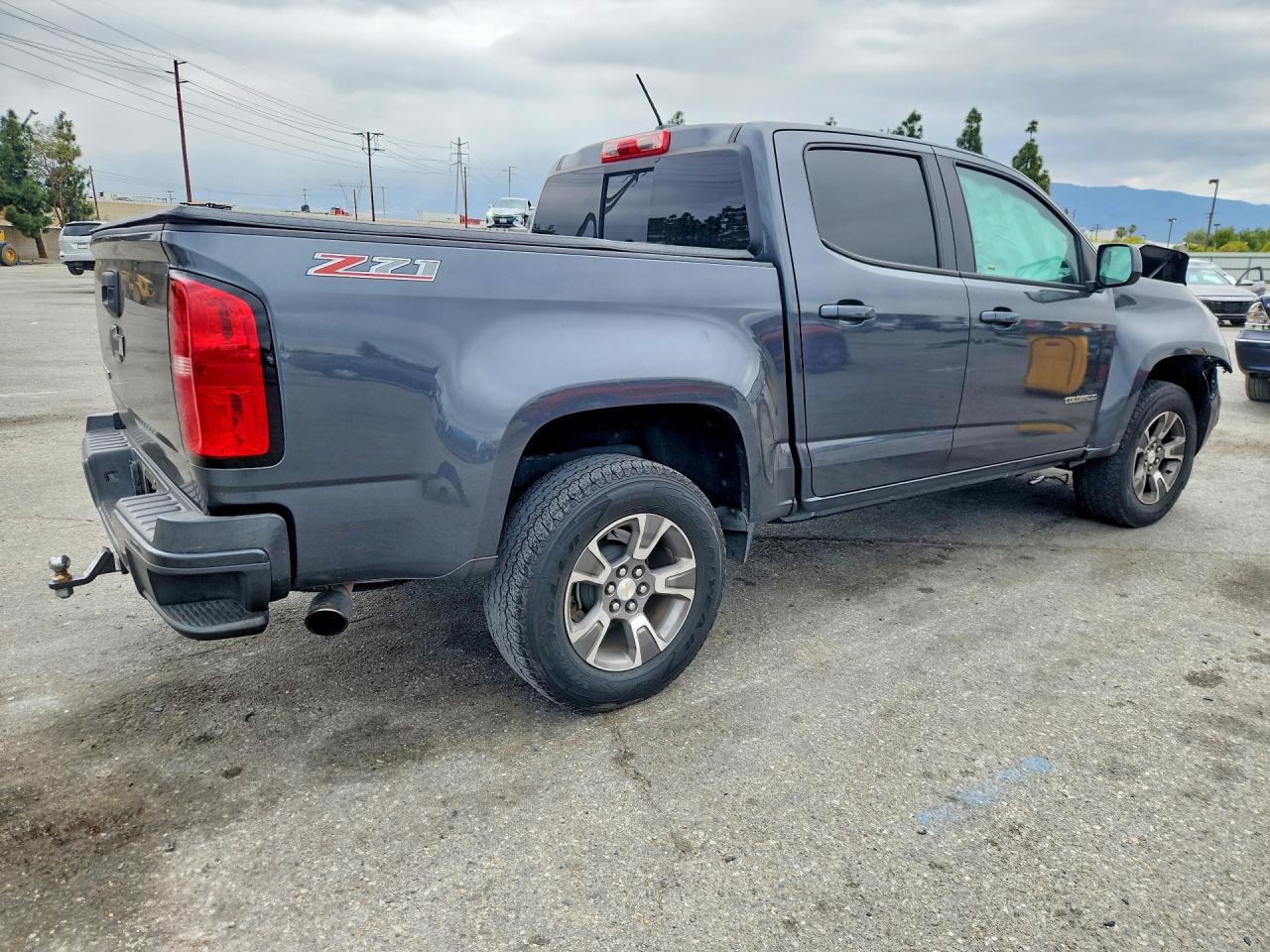 2016 Chevrolet Colorado Z71 Серый vin: 1GCGSDE35G1163170