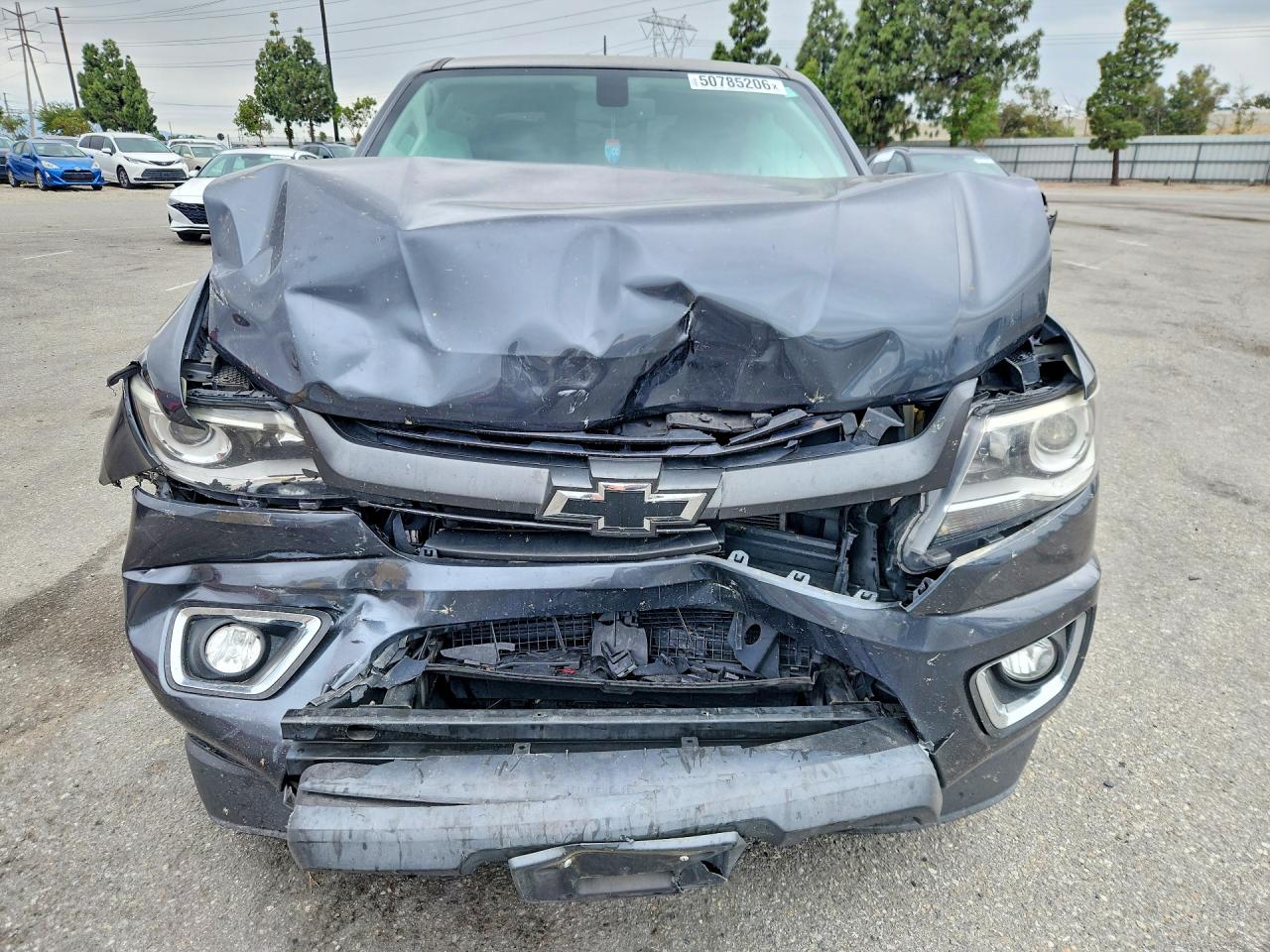 2016 Chevrolet Colorado Z71 Серый vin: 1GCGSDE35G1163170