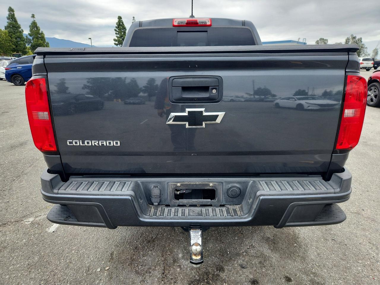 2016 Chevrolet Colorado Z71 Серый vin: 1GCGSDE35G1163170