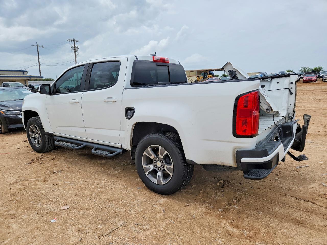 2018 Chevrolet Colorado Z71 White vin: 1GCGSDEN4J1108329