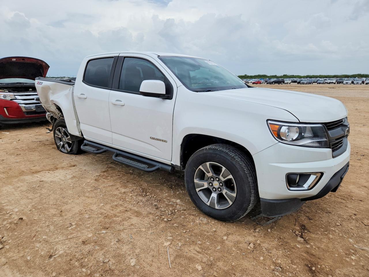 2018 Chevrolet Colorado Z71 White vin: 1GCGSDEN4J1108329