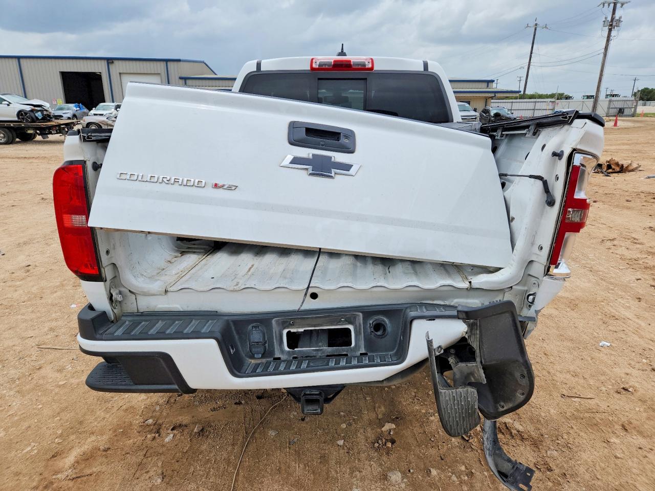 2018 Chevrolet Colorado Z71 White vin: 1GCGSDEN4J1108329