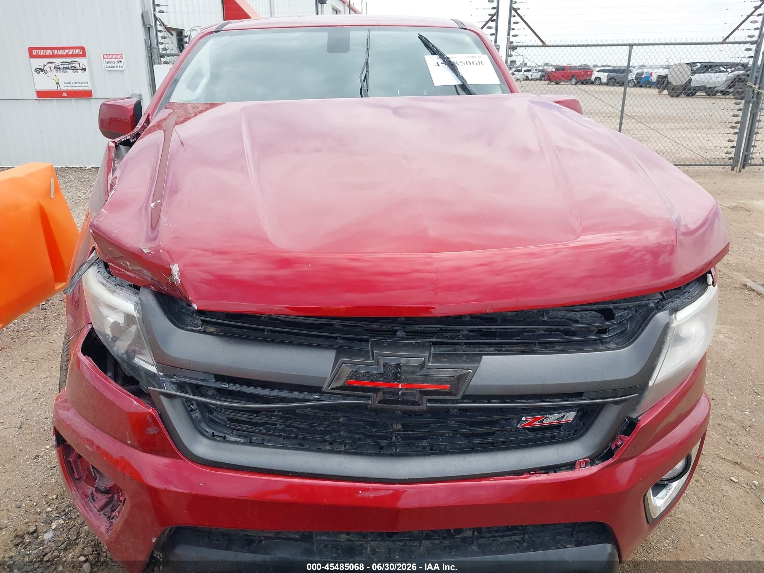 2019 Chevrolet Colorado Z71 Maroon vin: 1GCGSDEN5K1263814
