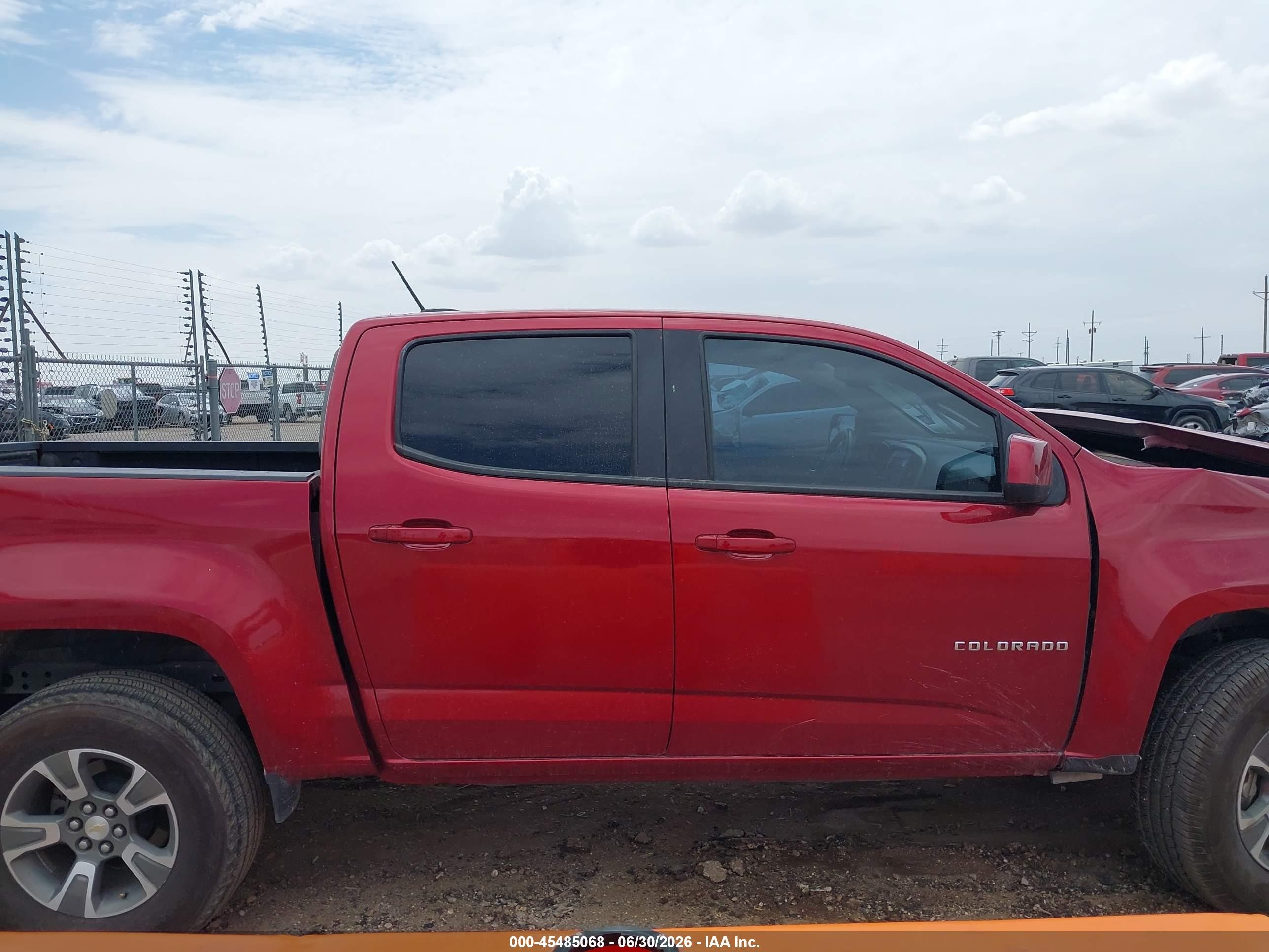 2019 Chevrolet Colorado Z71 Maroon vin: 1GCGSDEN5K1263814