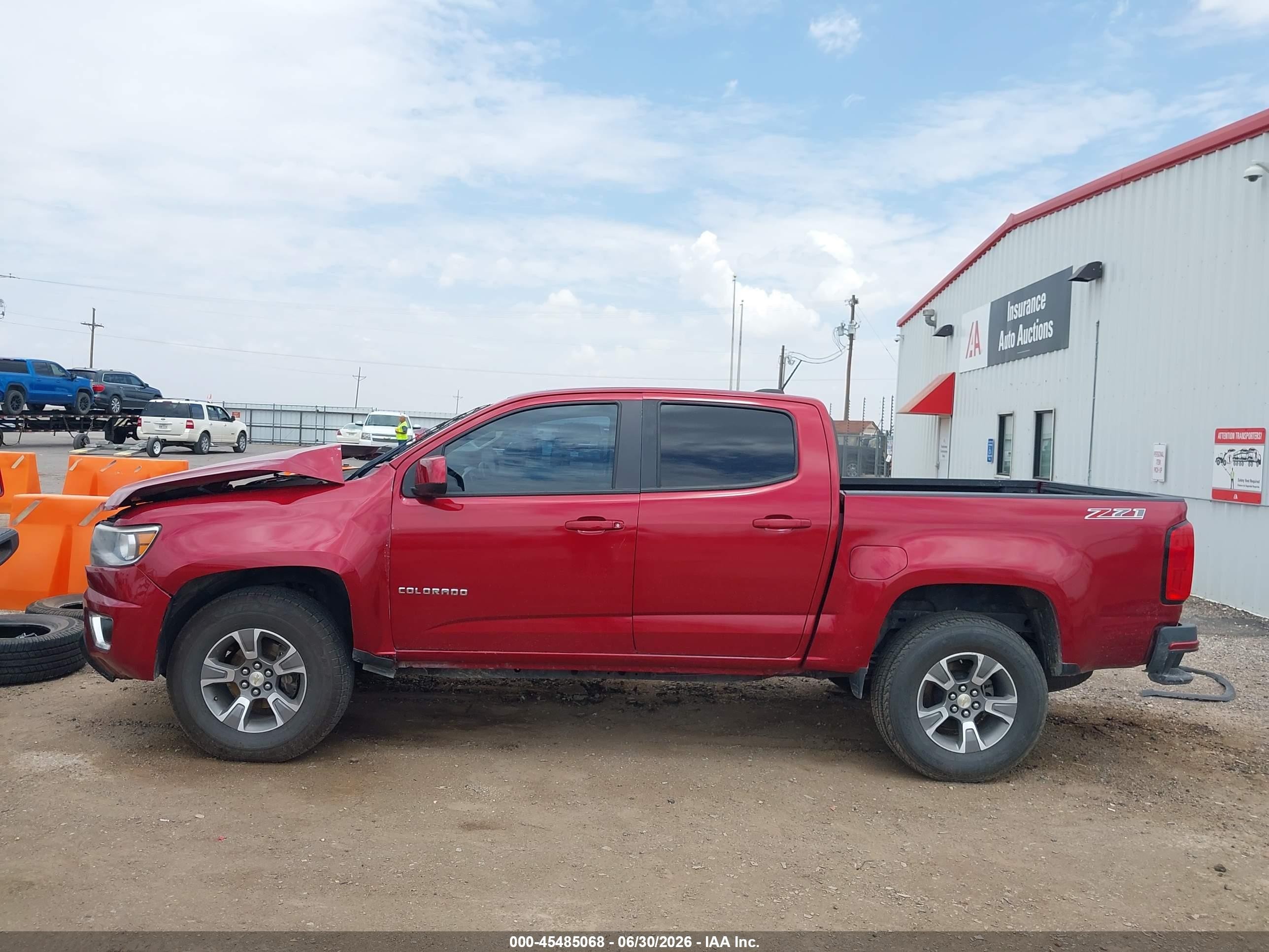 2019 Chevrolet Colorado Z71 Maroon vin: 1GCGSDEN5K1263814