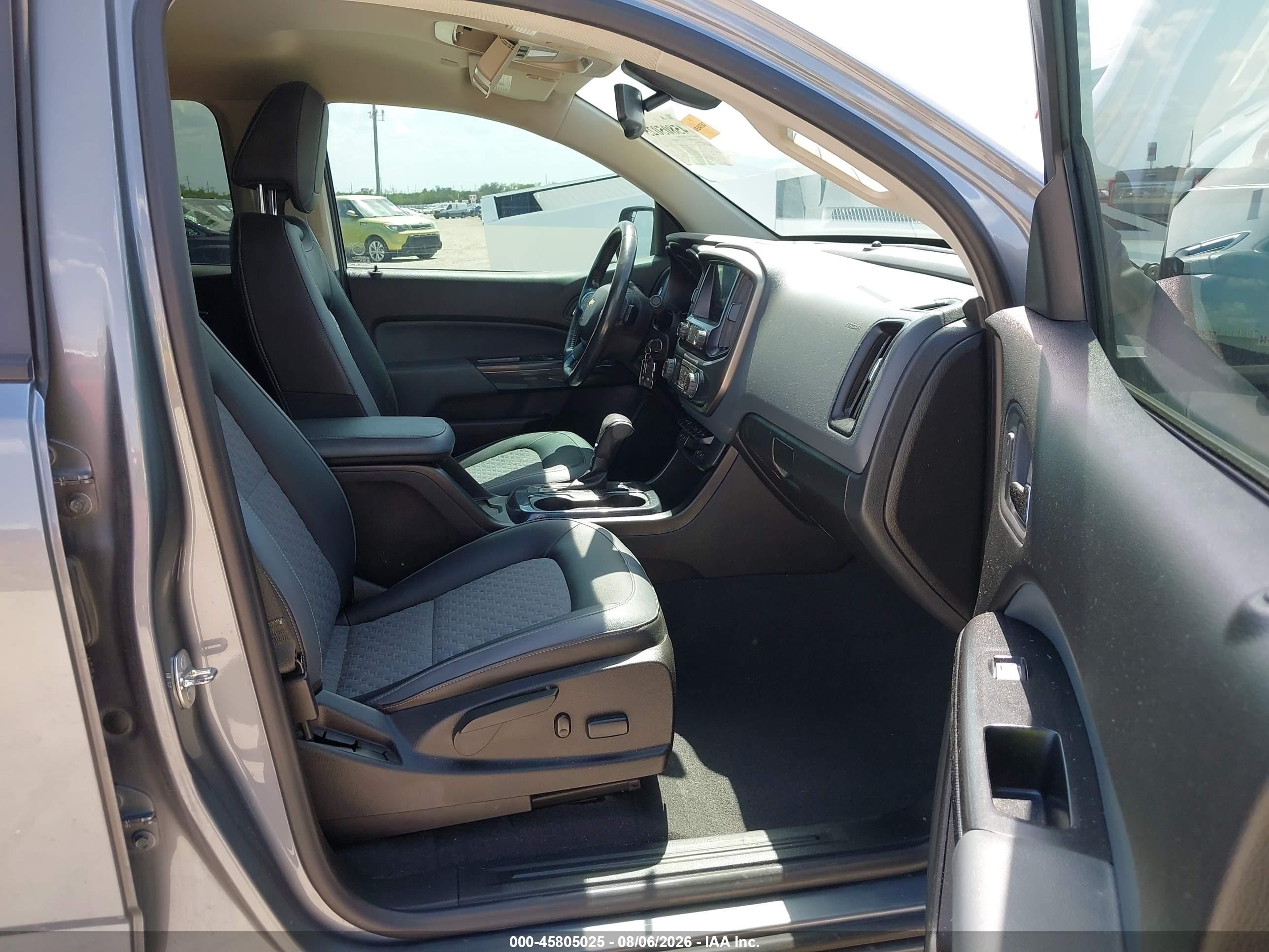 2019 Chevrolet Colorado Z71 Gray vin: 1GCGSDEN8K1137317