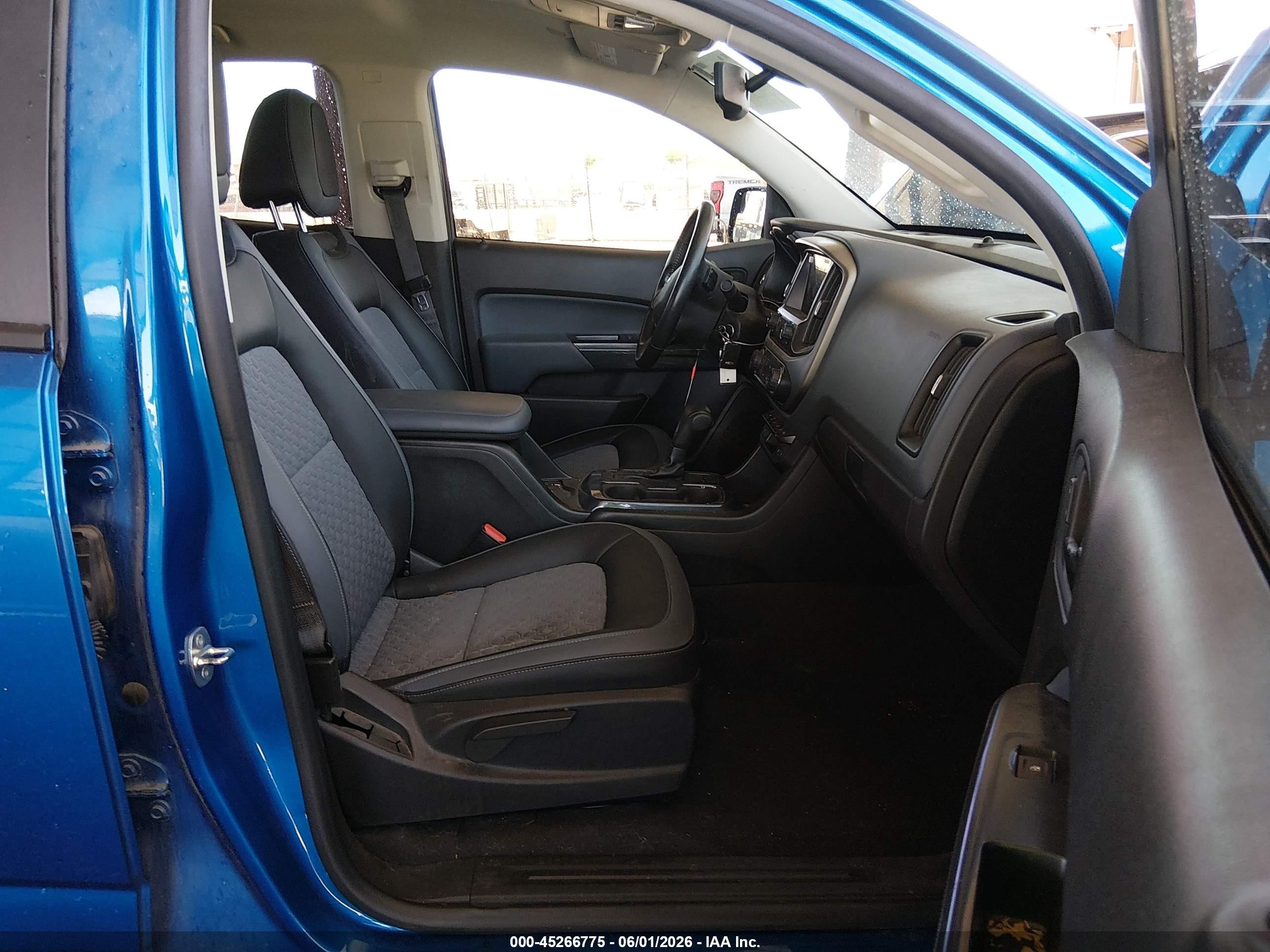 2021 Chevrolet Colorado 2wd  Short Box Z71 Синий vin: 1GCGSDENXM1260099