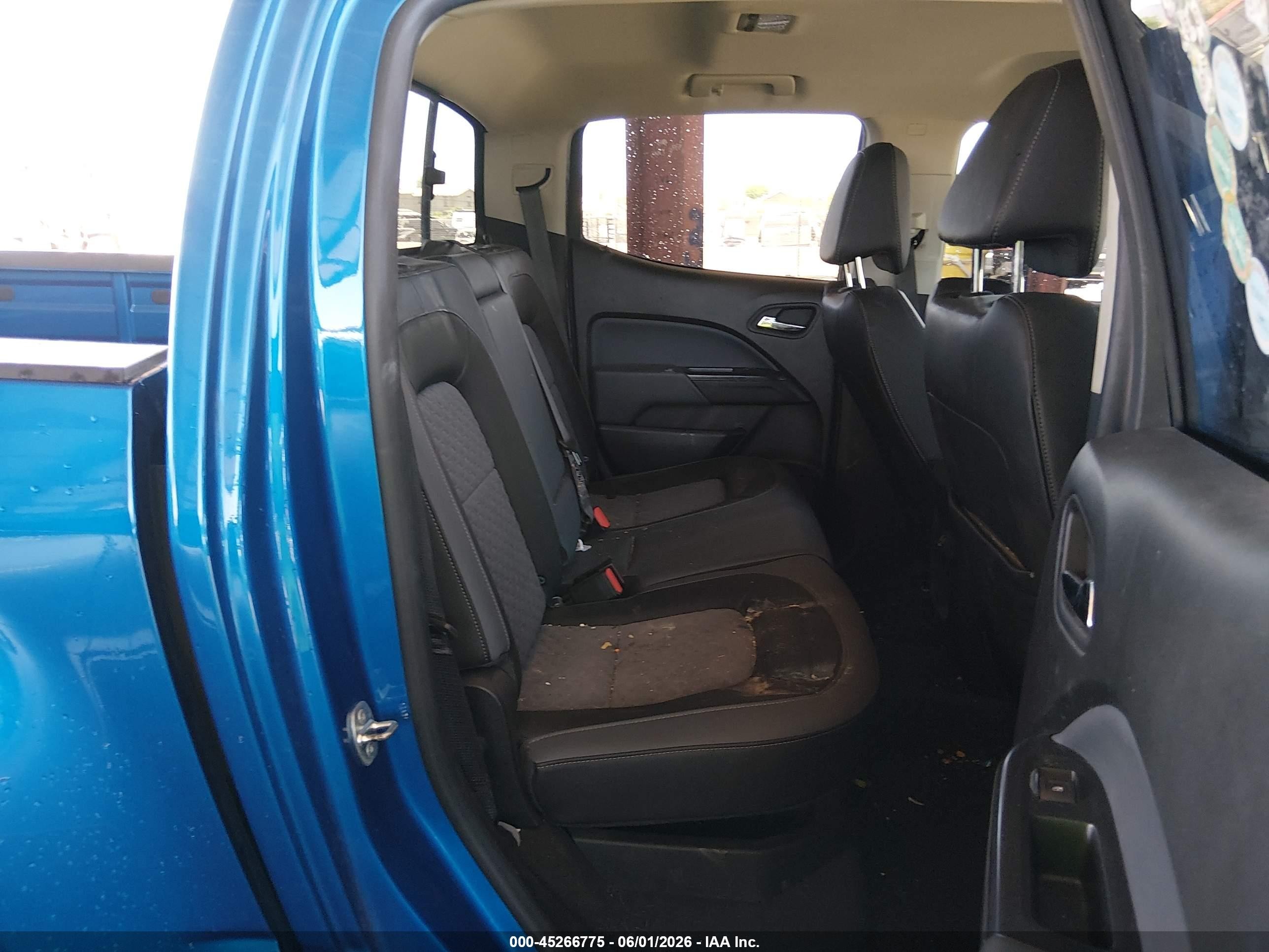 2021 Chevrolet Colorado 2wd  Short Box Z71 Синий vin: 1GCGSDENXM1260099