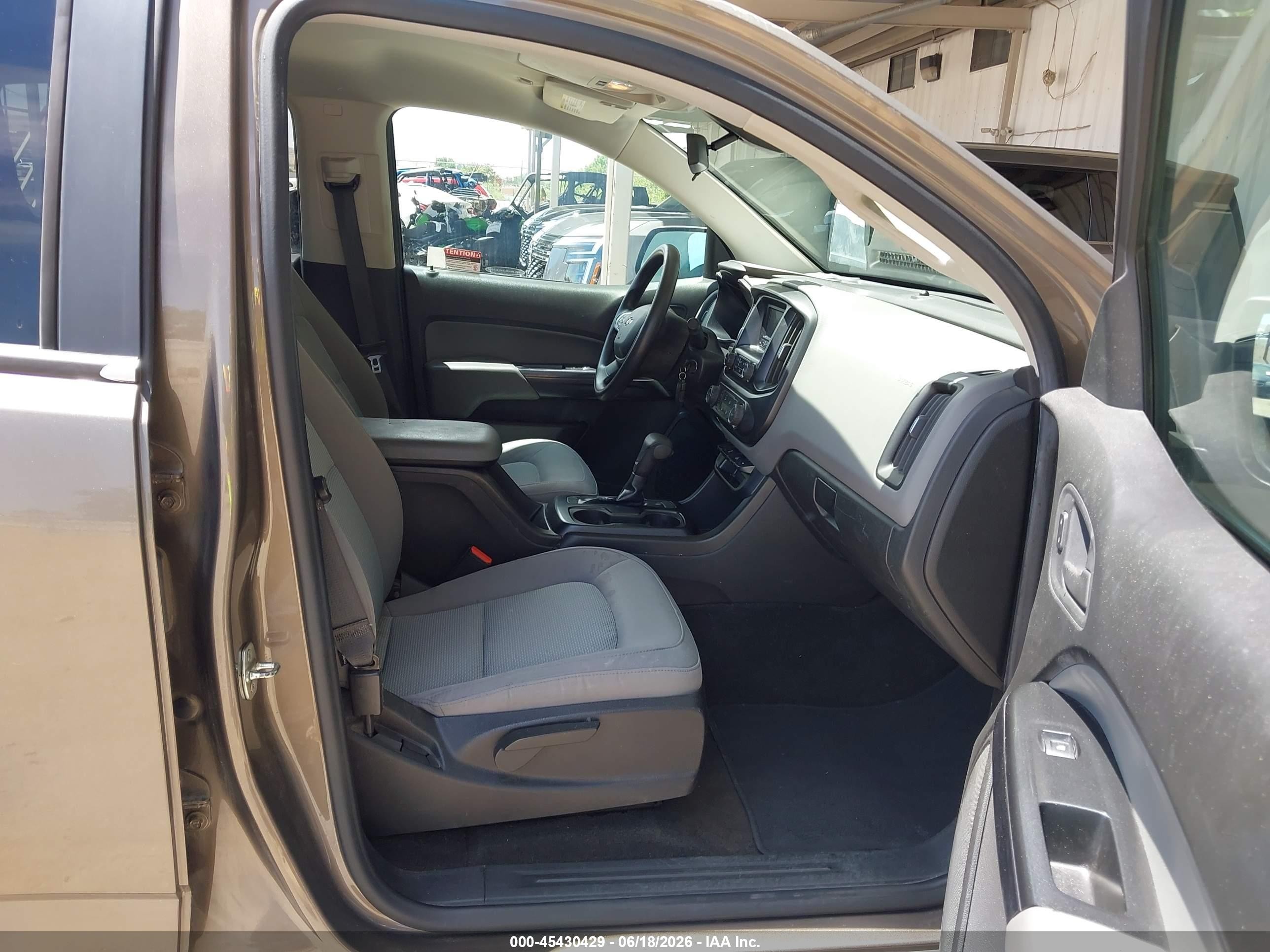 2015 Chevrolet Colorado Wt Dark Brown vin: 1GCGTAE30F1226167