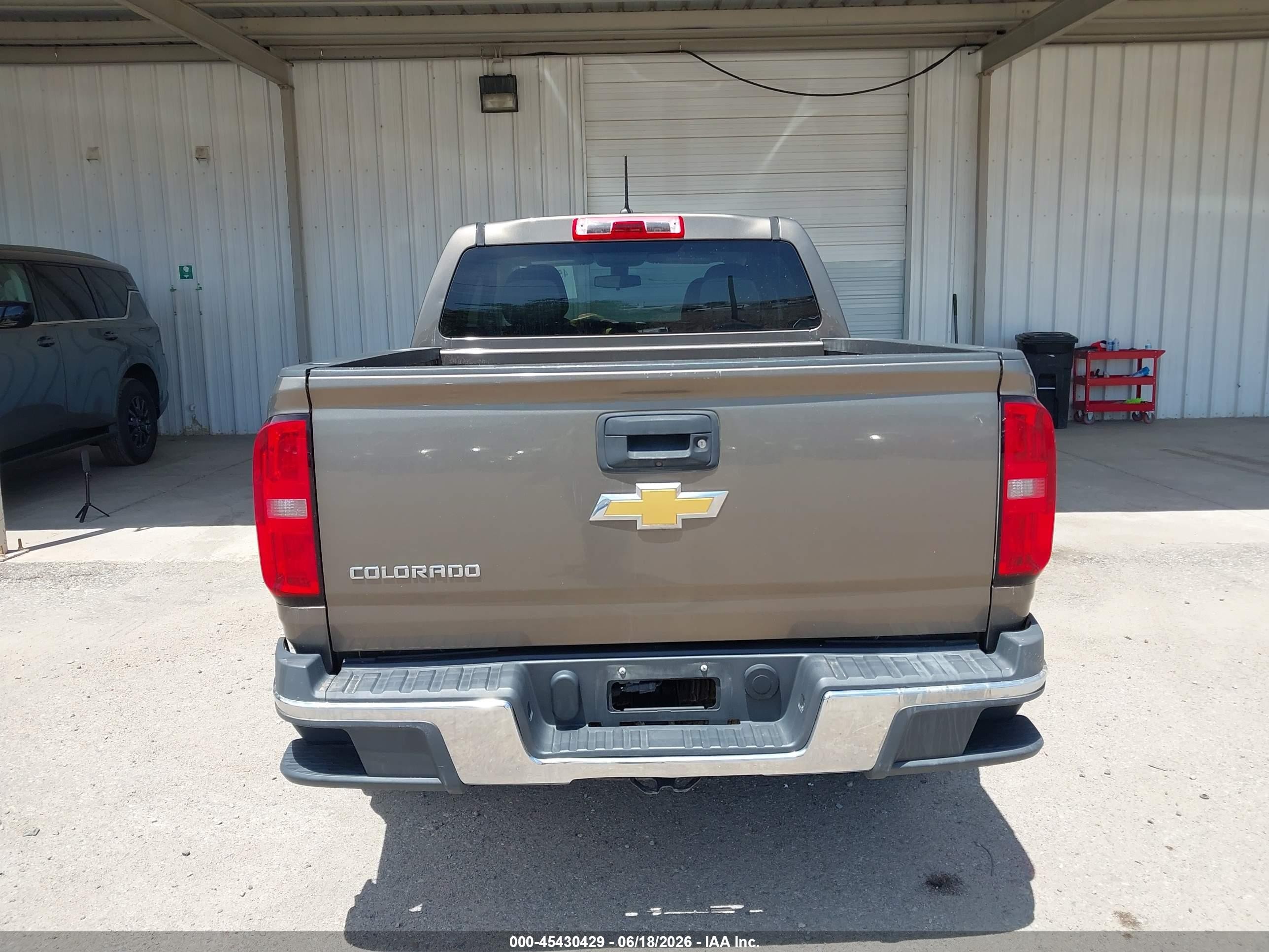 2015 Chevrolet Colorado Wt Dark Brown vin: 1GCGTAE30F1226167