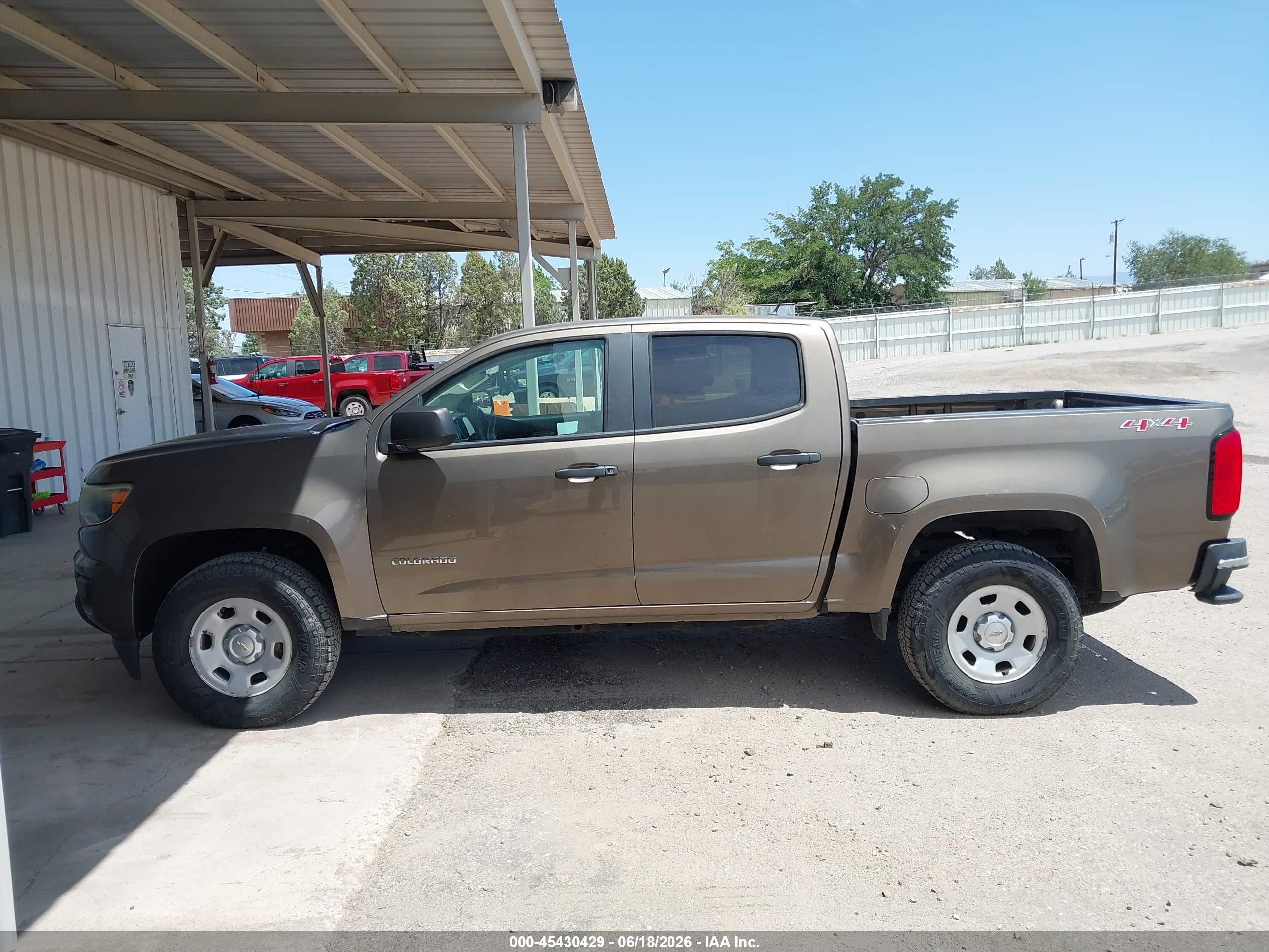2015 Chevrolet Colorado Wt Dark Brown vin: 1GCGTAE30F1226167