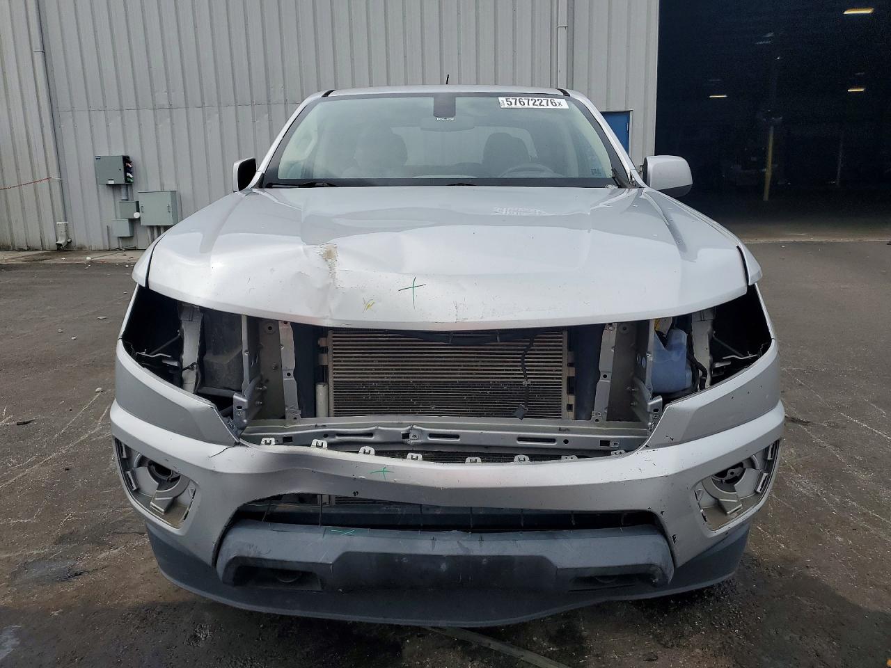 2015 Chevrolet Colorado Silver vin: 1GCGTAE30F1245429
