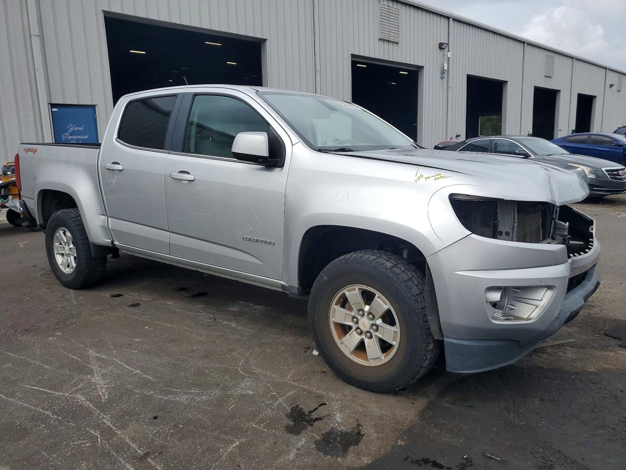2015 Chevrolet Colorado Silver vin: 1GCGTAE30F1245429