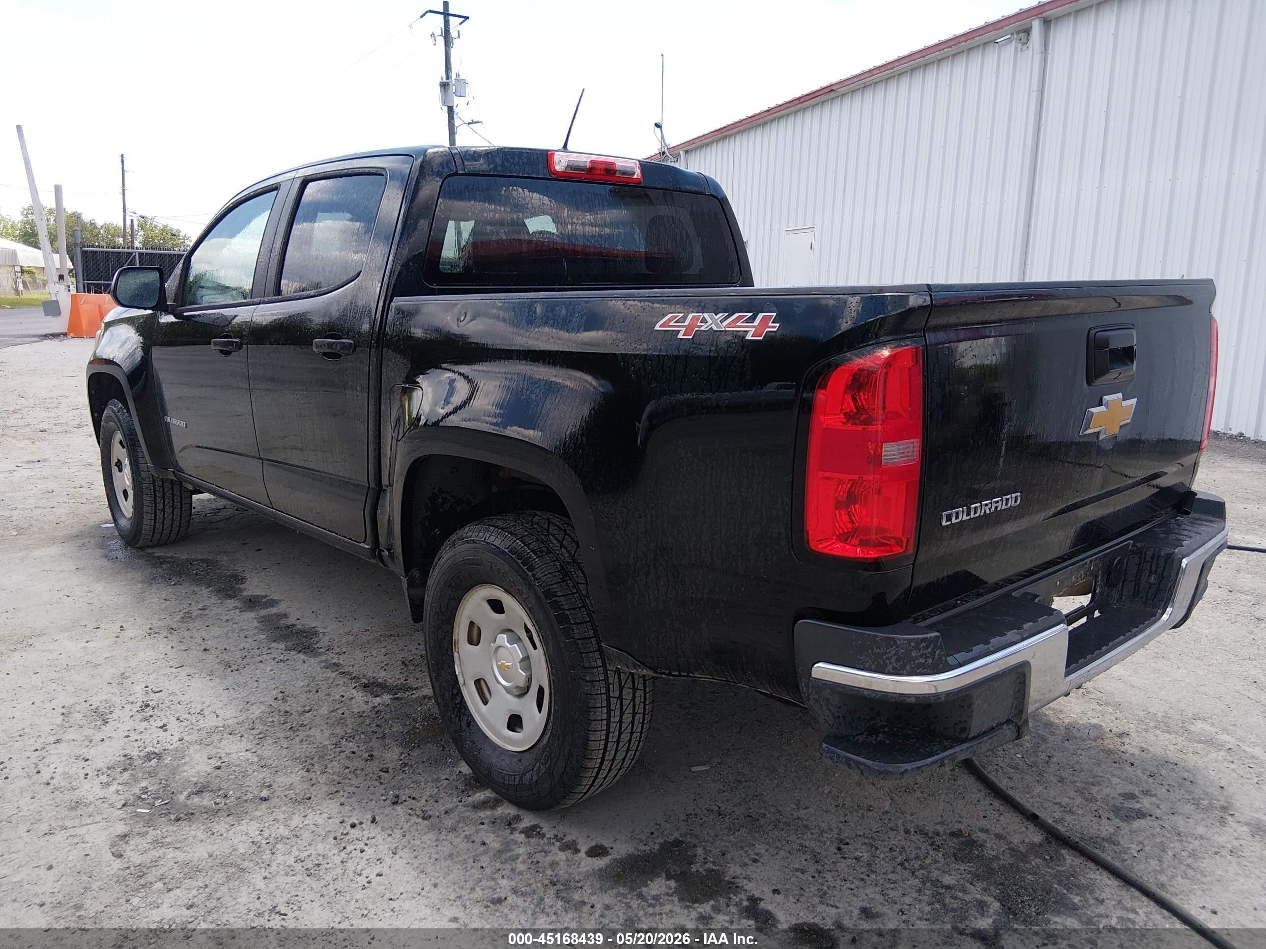 2015 Chevrolet Colorado Wt Black vin: 1GCGTAE35F1226004