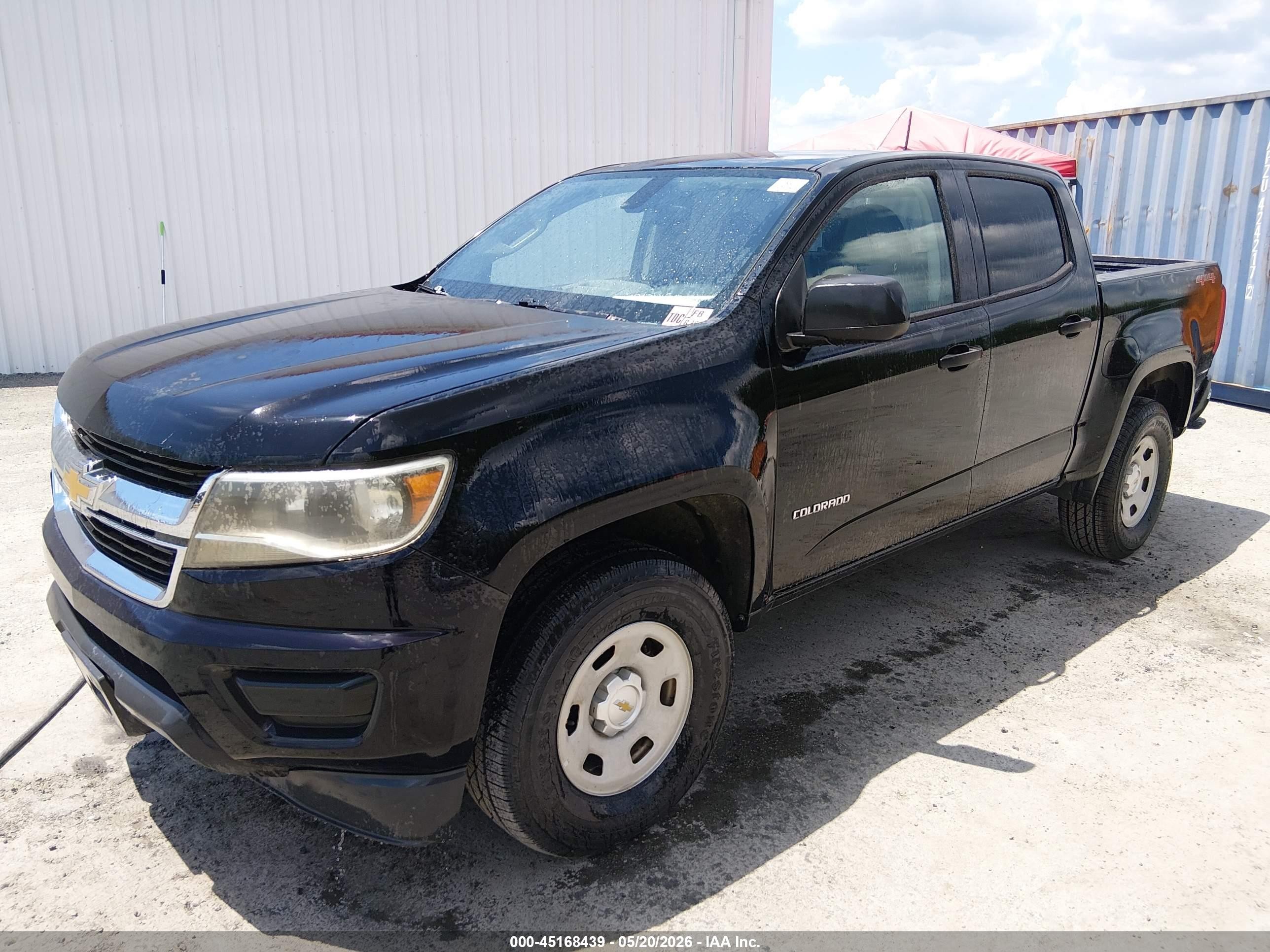 2015 Chevrolet Colorado Wt Black vin: 1GCGTAE35F1226004
