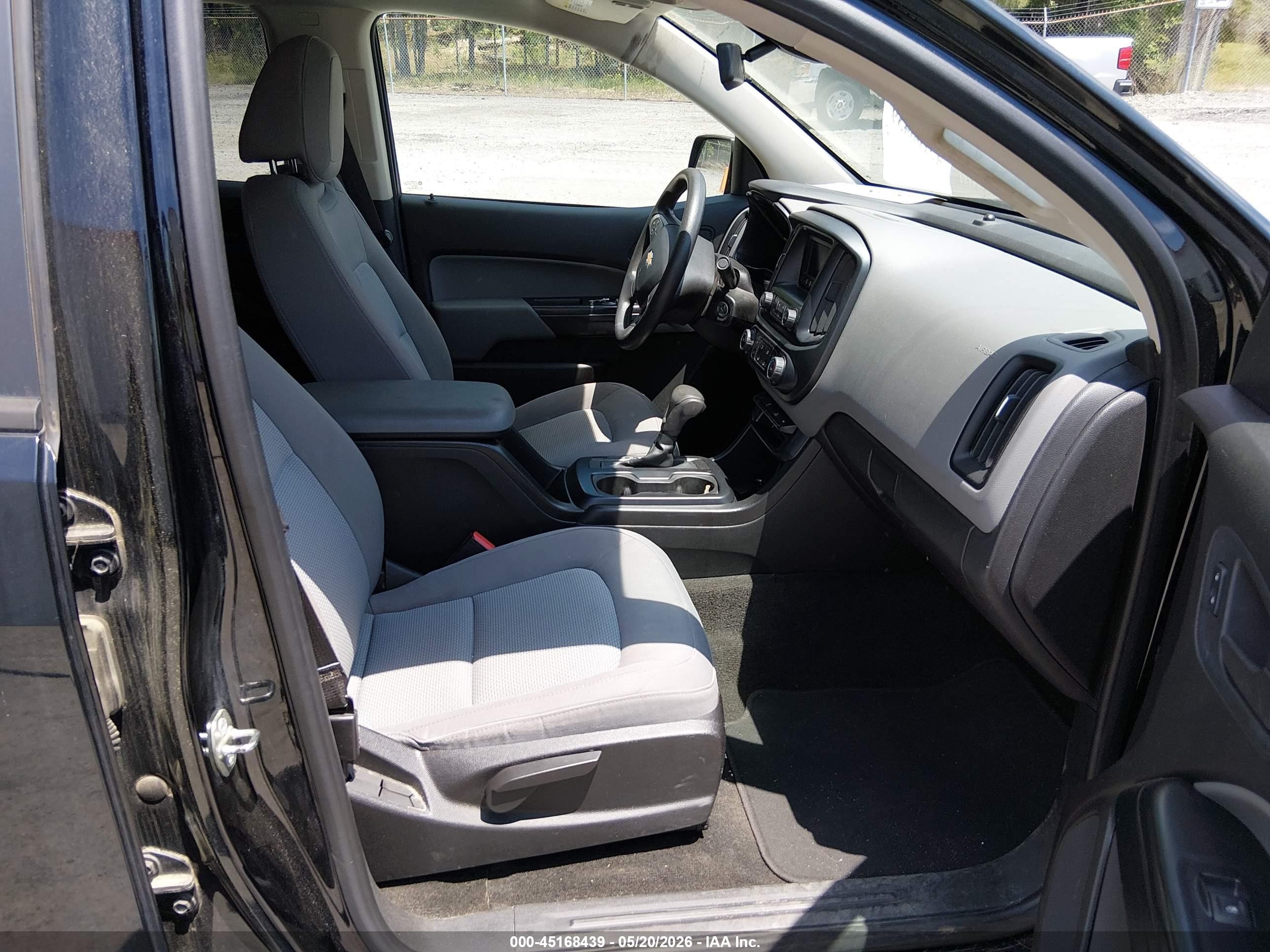 2015 Chevrolet Colorado Wt Black vin: 1GCGTAE35F1226004