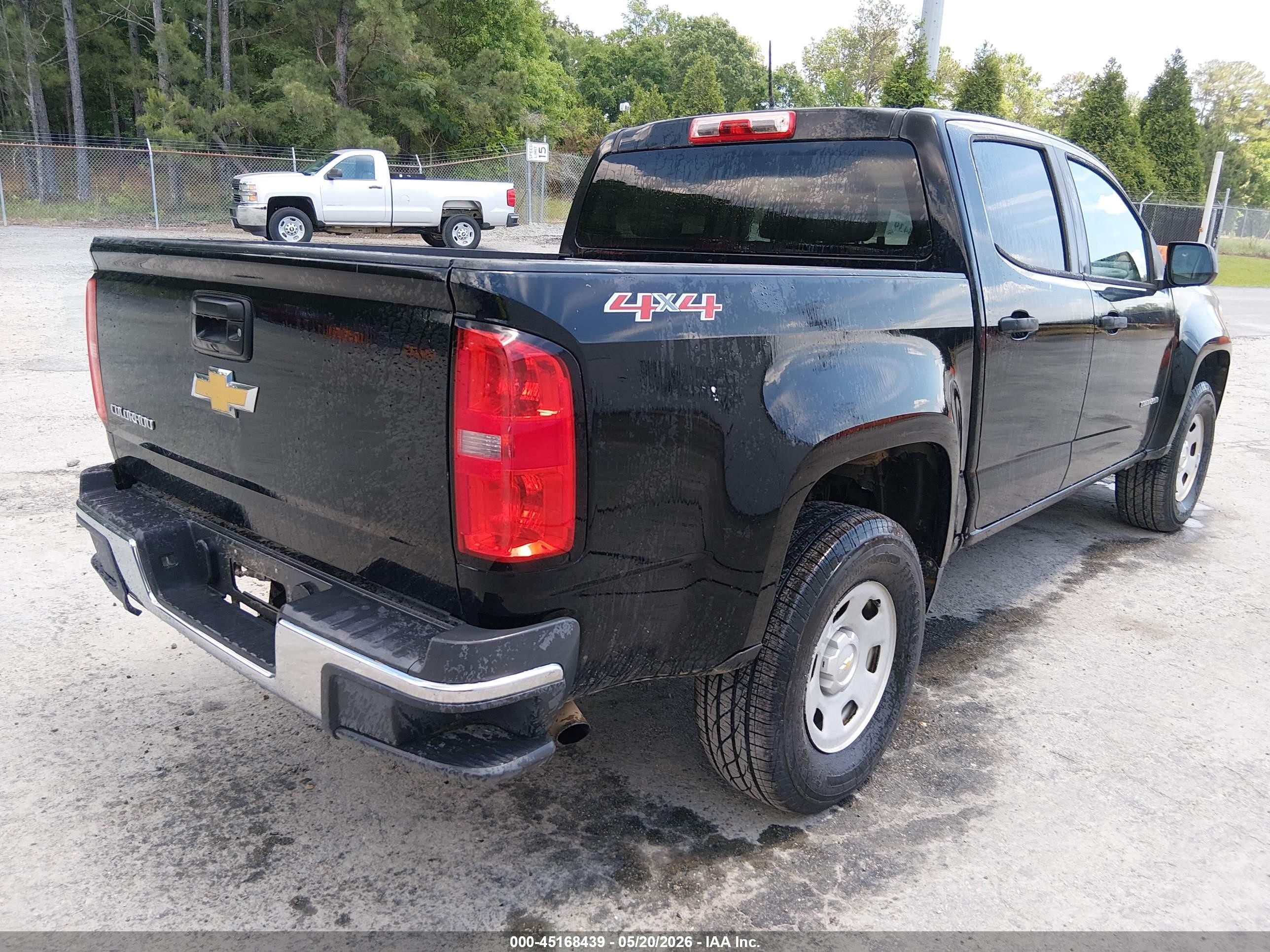 2015 Chevrolet Colorado Wt Black vin: 1GCGTAE35F1226004