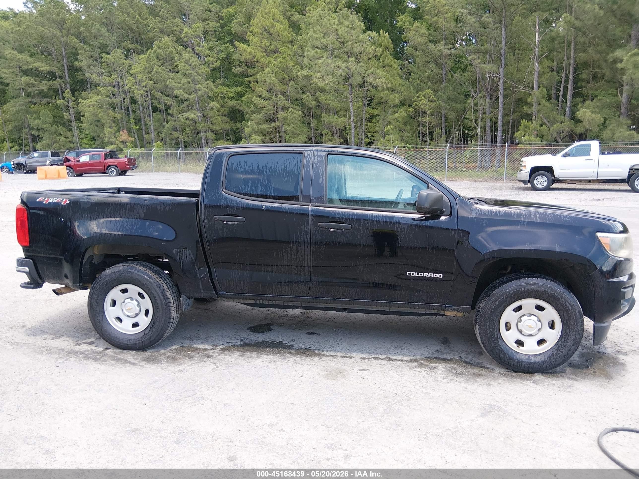 2015 Chevrolet Colorado Wt Black vin: 1GCGTAE35F1226004