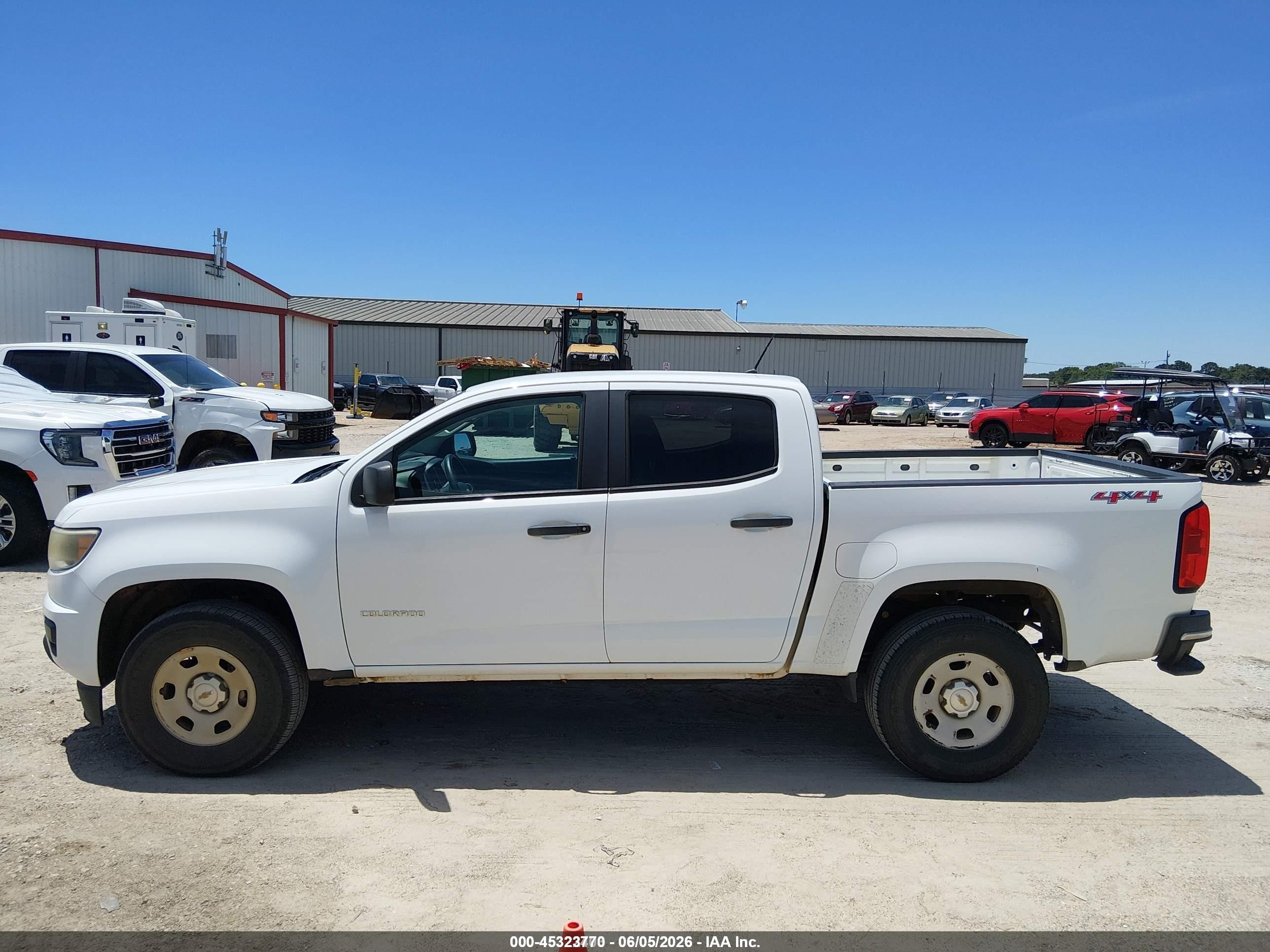 2015 Chevrolet Colorado Wt White vin: 1GCGTAE36F1226481