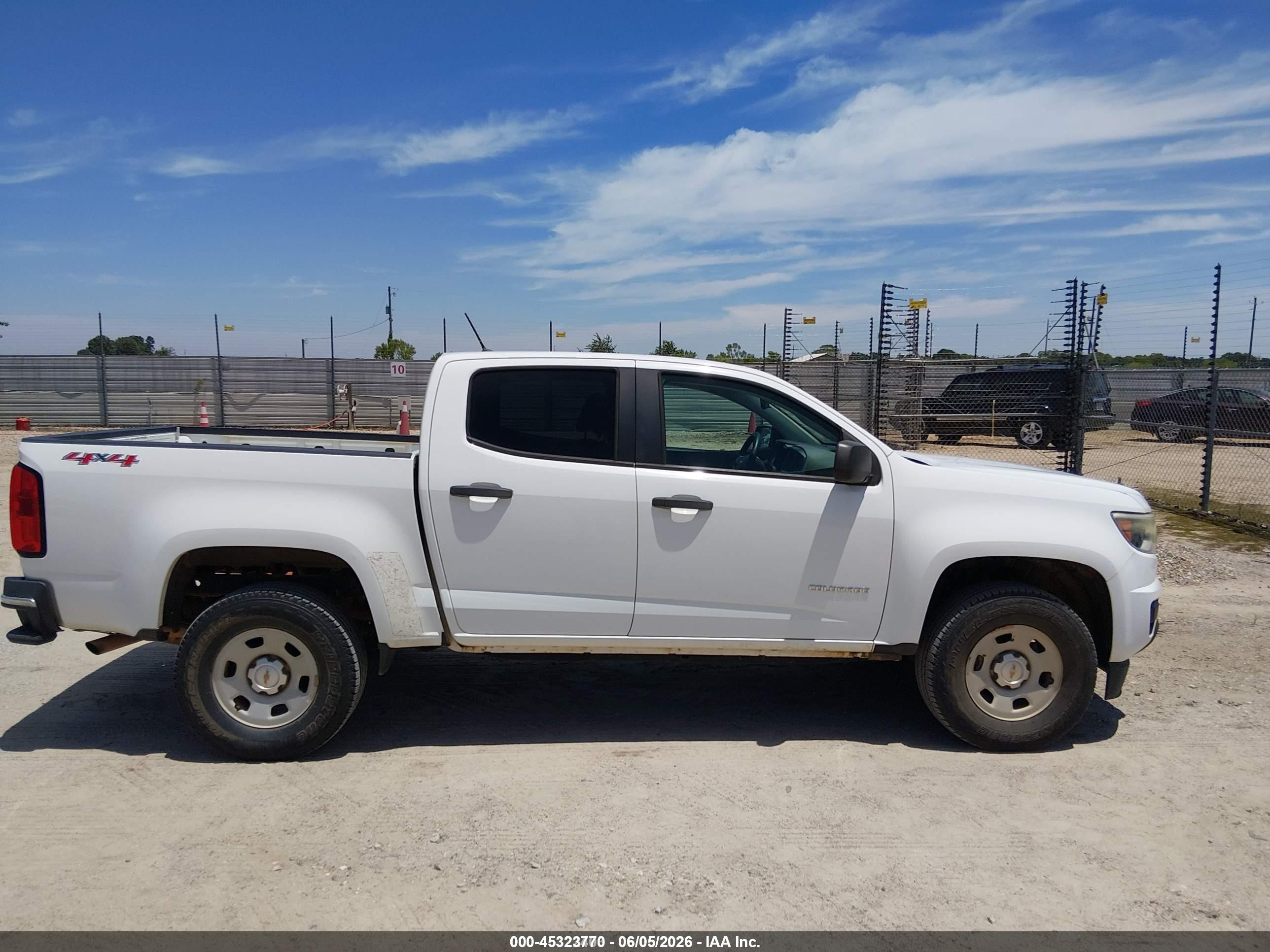 2015 Chevrolet Colorado Wt White vin: 1GCGTAE36F1226481