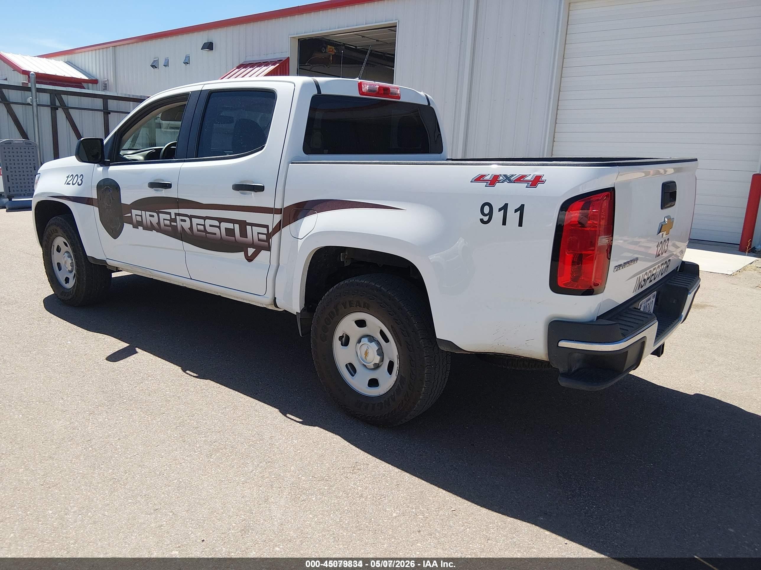 2015 Chevrolet Colorado Wt White vin: 1GCGTAE39F1225633