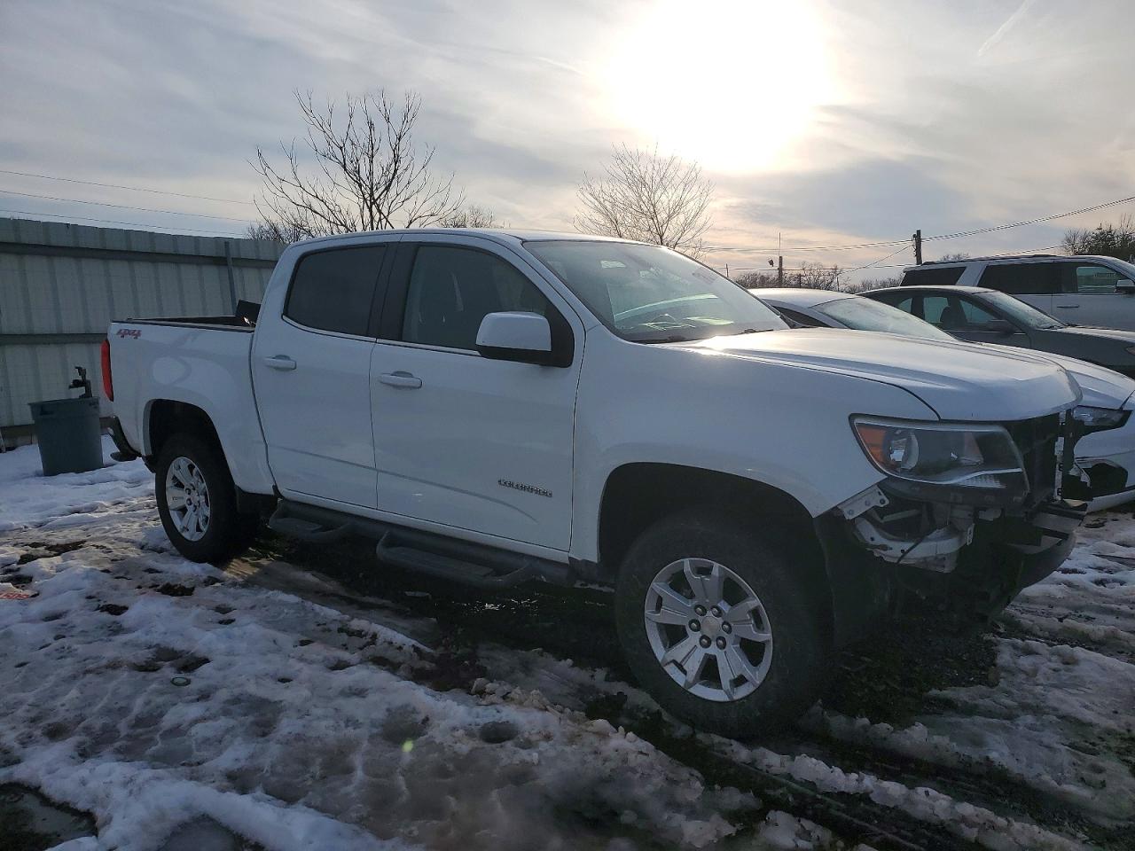 2015 Chevrolet Colorado Lt White vin: 1GCGTBE30F1124339