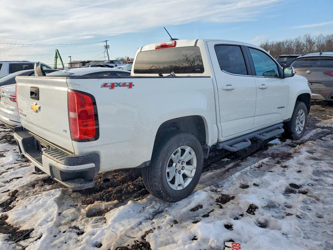 2015 Chevrolet Colorado Lt White vin: 1GCGTBE30F1124339