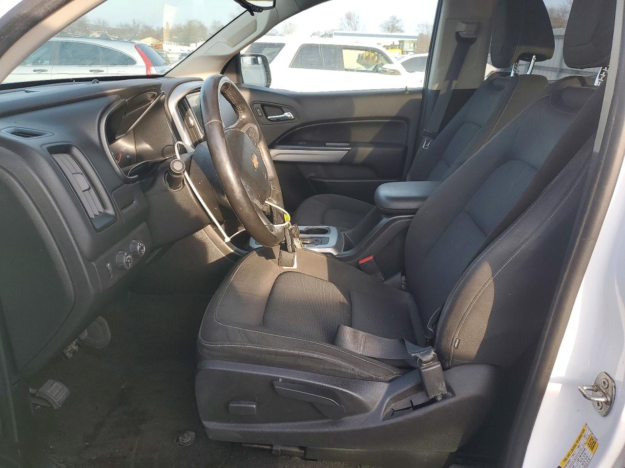 2015 Chevrolet Colorado Lt White vin: 1GCGTBE30F1124339