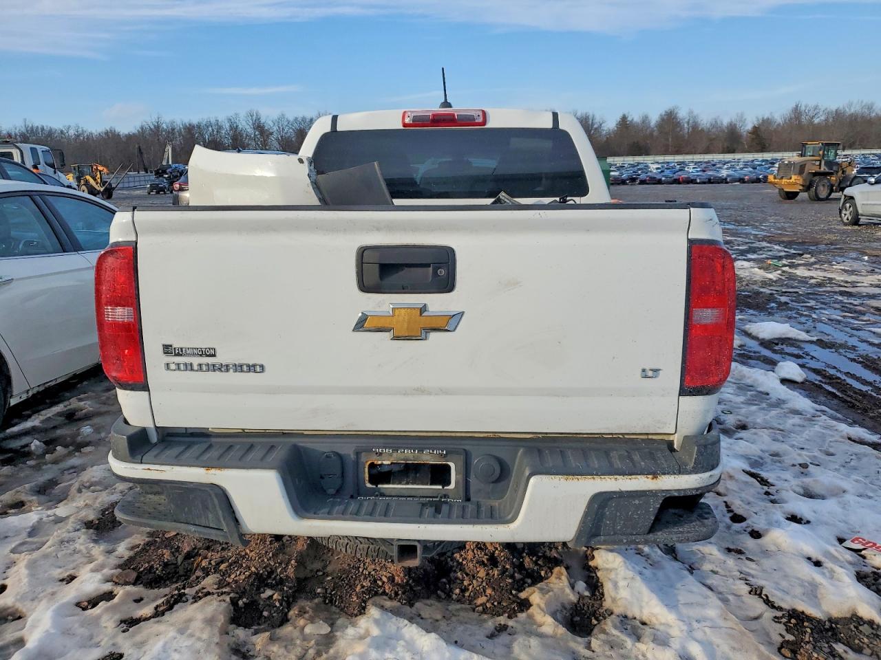 2015 Chevrolet Colorado Lt White vin: 1GCGTBE30F1124339
