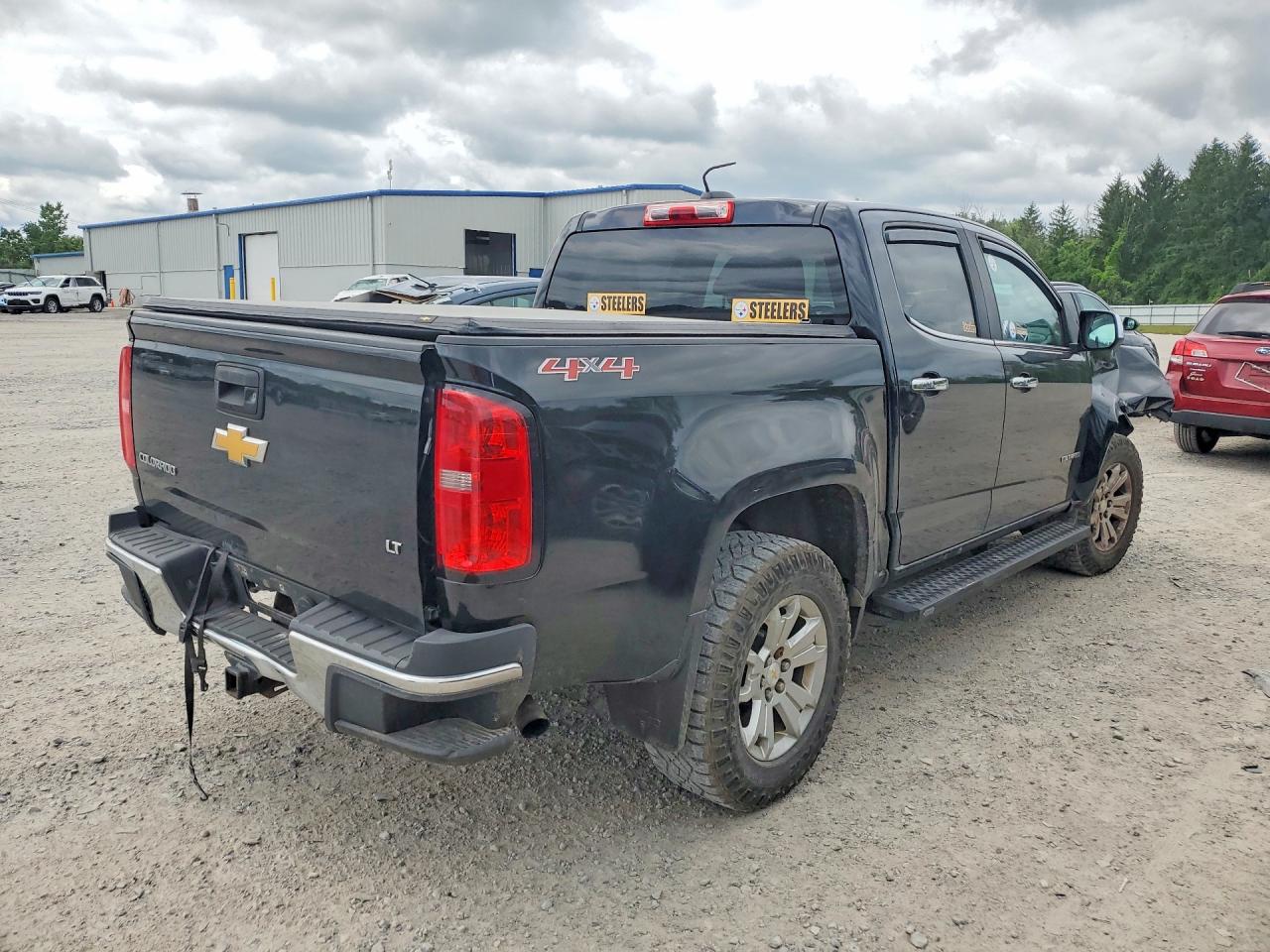 2015 Chevrolet Colorado Lt Black vin: 1GCGTBE30F1183584