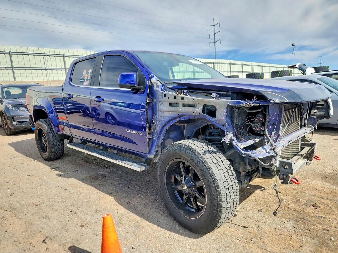 2015 Chevrolet Colorado Lt Blue vin: 1GCGTBE30F1202814