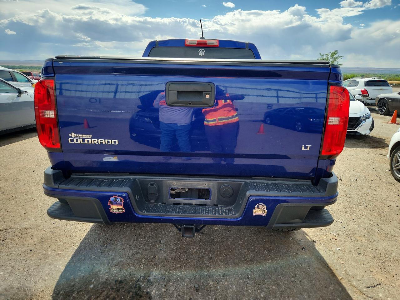 2015 Chevrolet Colorado Lt Blue vin: 1GCGTBE30F1202814