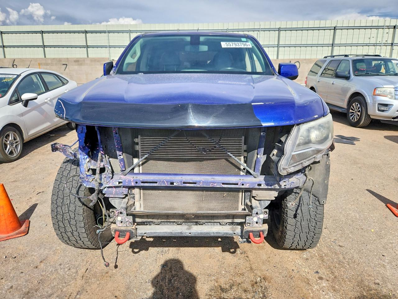 2015 Chevrolet Colorado Lt Blue vin: 1GCGTBE30F1202814