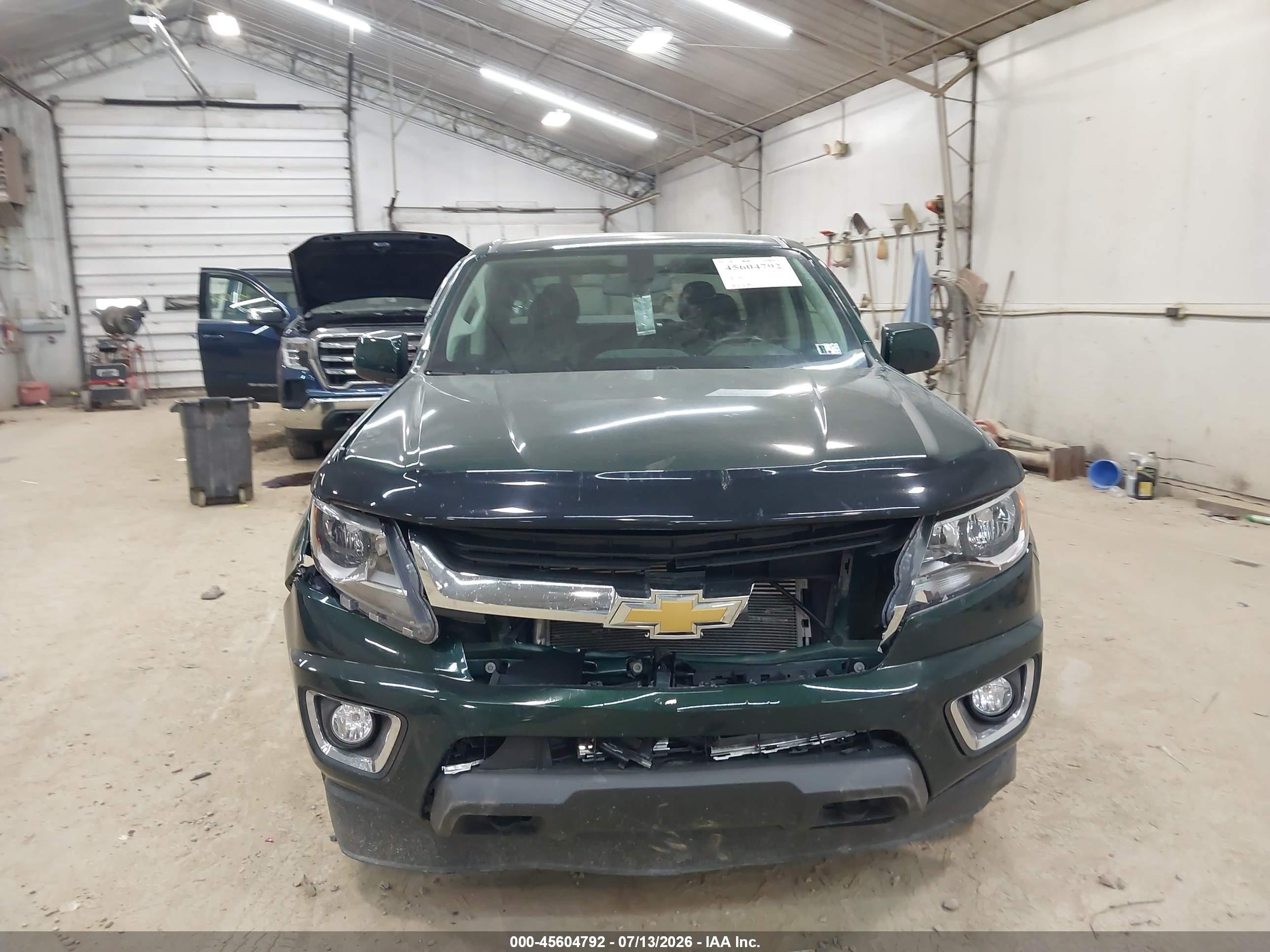 2015 Chevrolet Colorado Lt Green vin: 1GCGTBE31F1255697