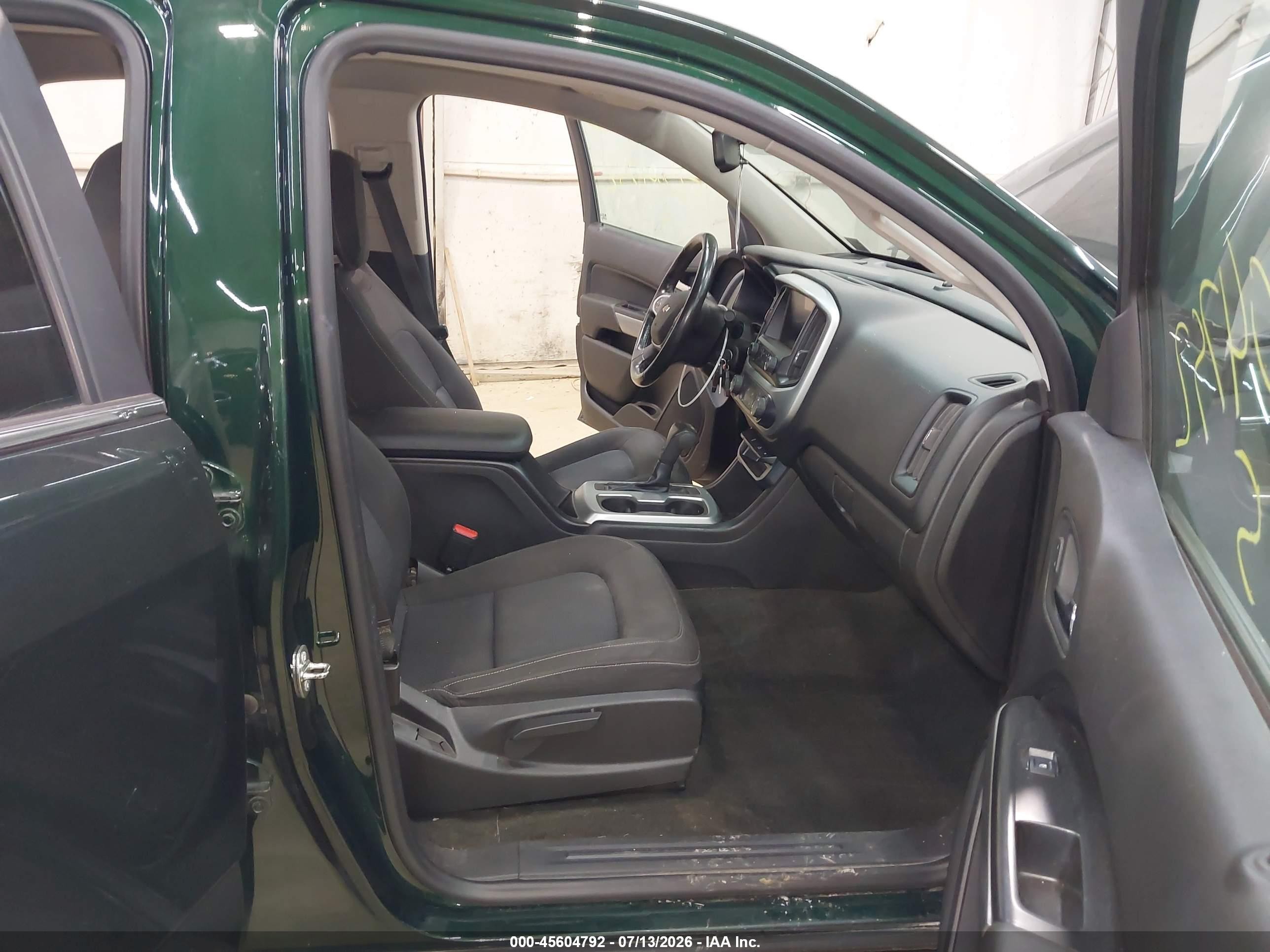 2015 Chevrolet Colorado Lt Green vin: 1GCGTBE31F1255697