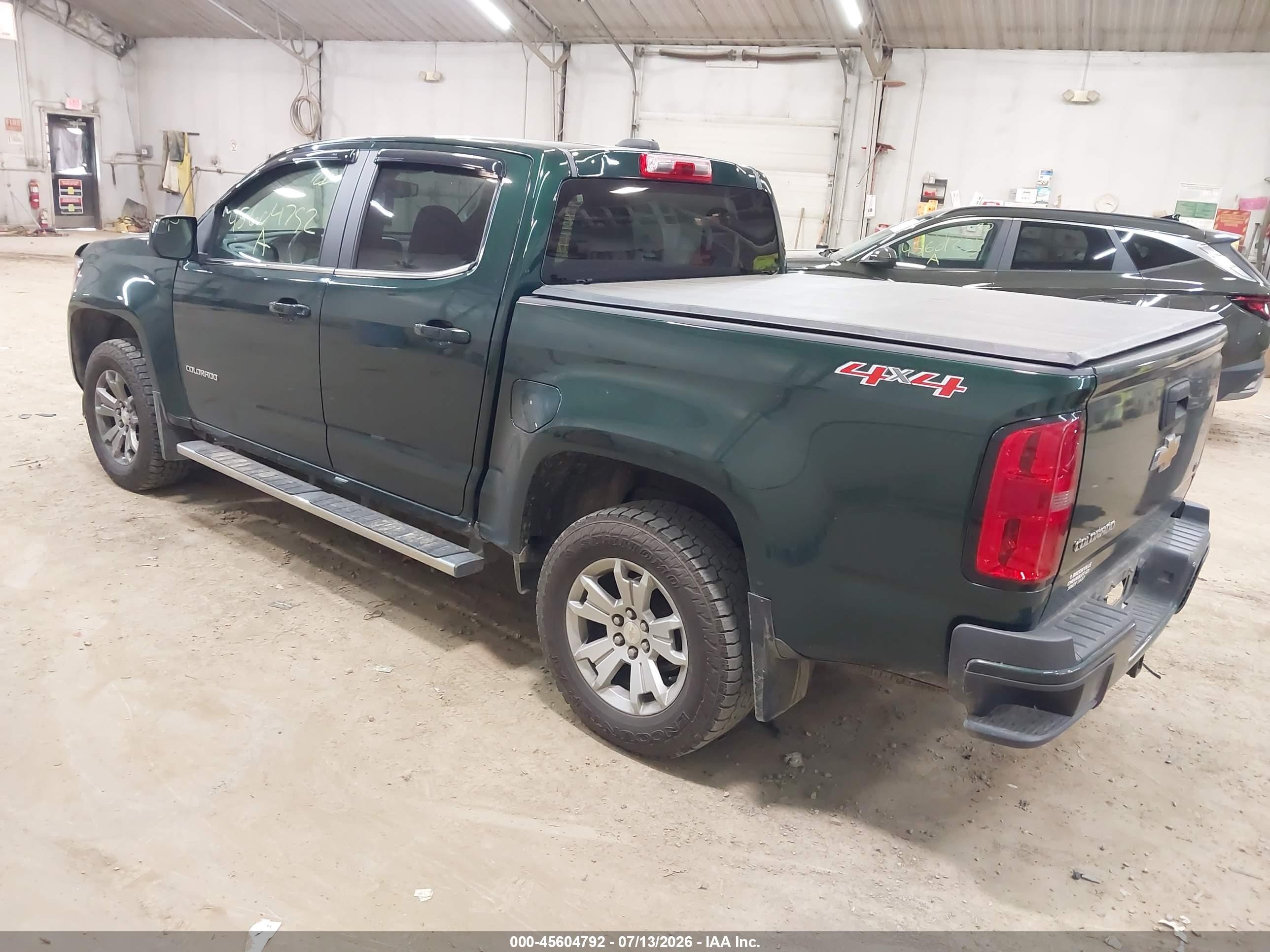 2015 Chevrolet Colorado Lt Green vin: 1GCGTBE31F1255697
