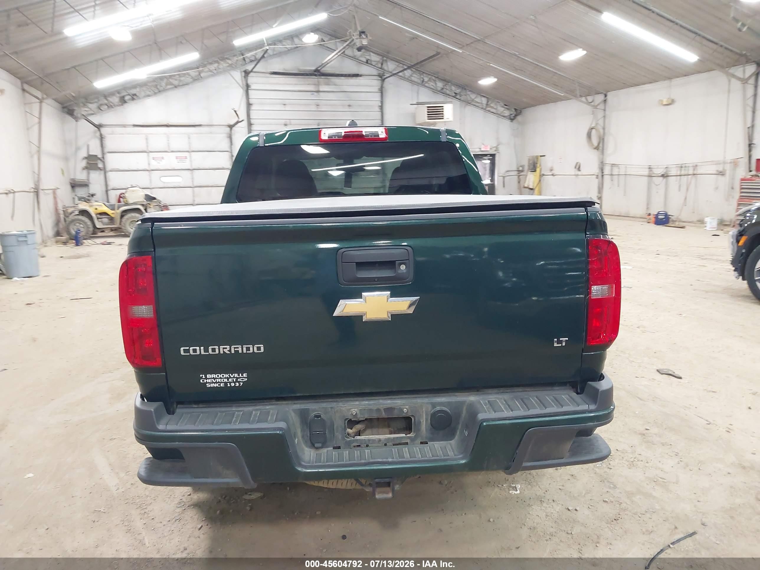 2015 Chevrolet Colorado Lt Green vin: 1GCGTBE31F1255697