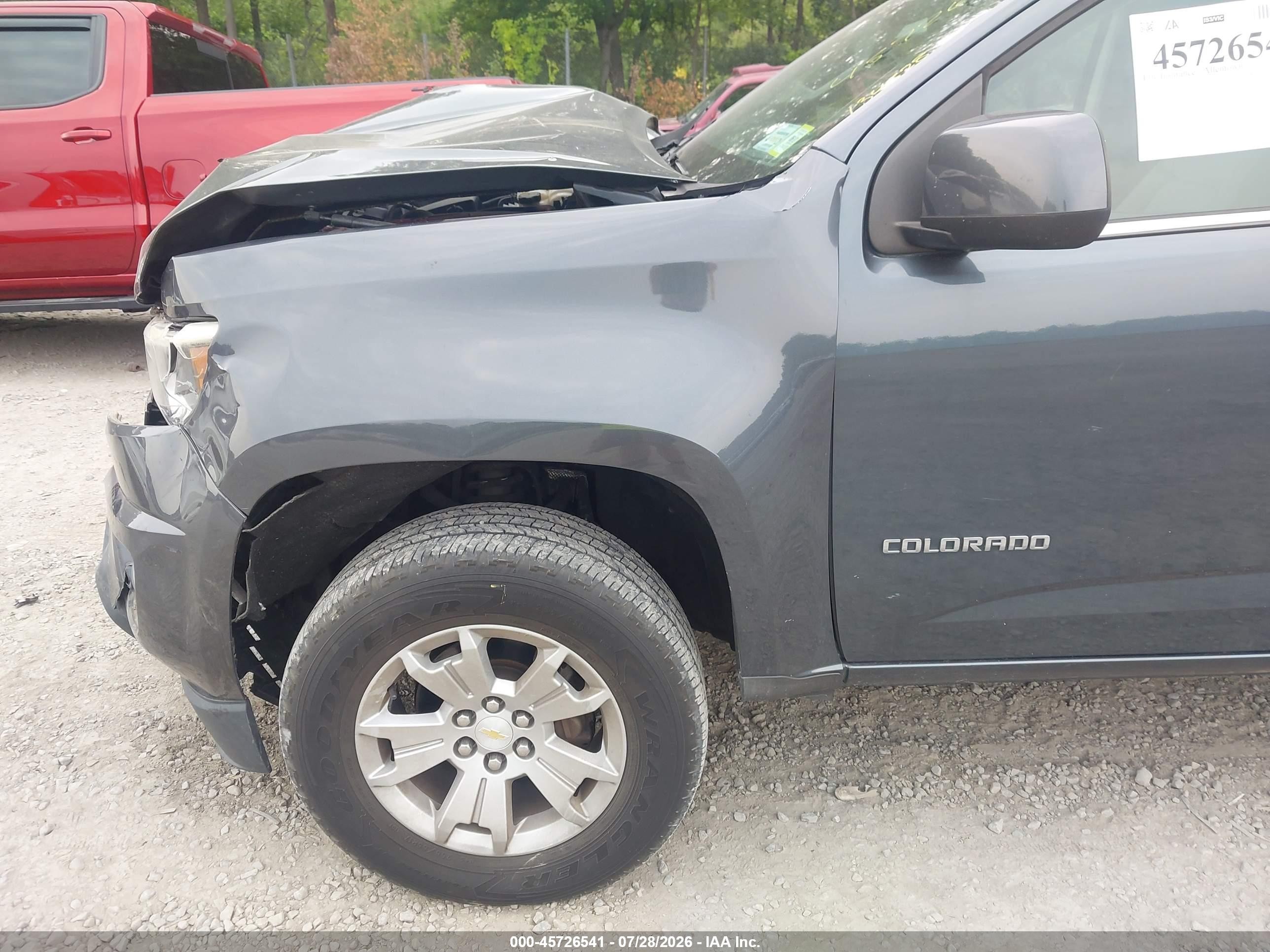 2015 Chevrolet Colorado Lt Gray vin: 1GCGTBE32F1233725